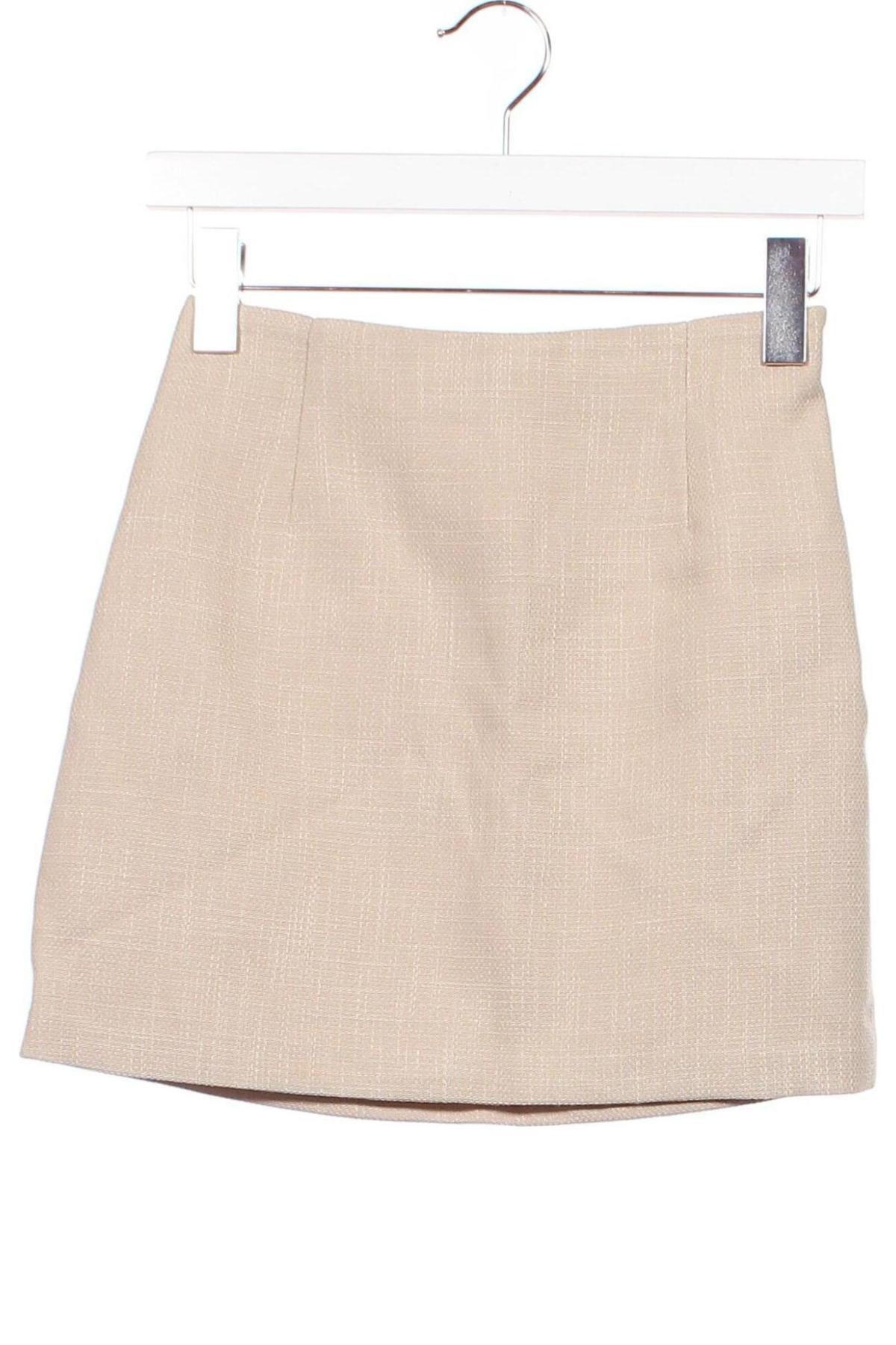 Sukňa H&M, Veľkosť XS, Farba Béžová, Cena  9,62 €