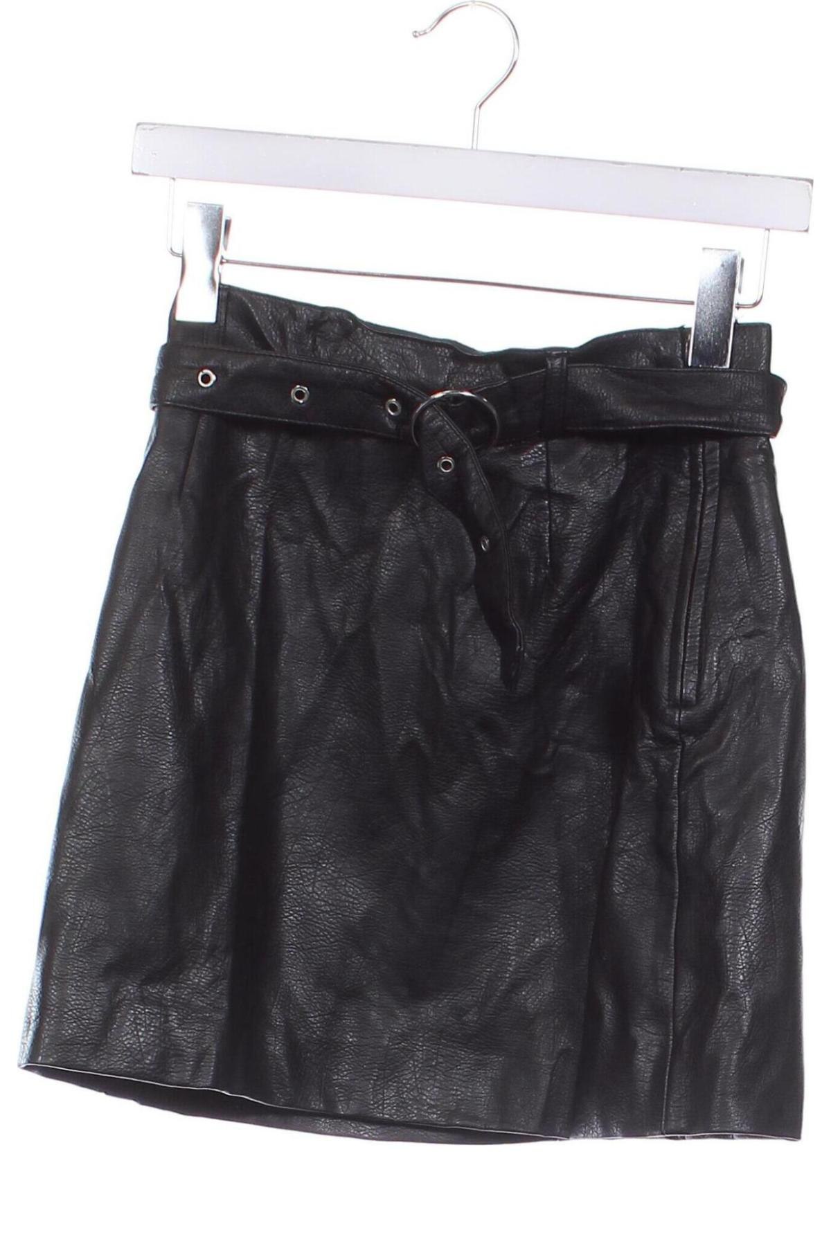 Fustă H&M Divided, Mărime XS, Culoare Negru, Preț 62,99 Lei