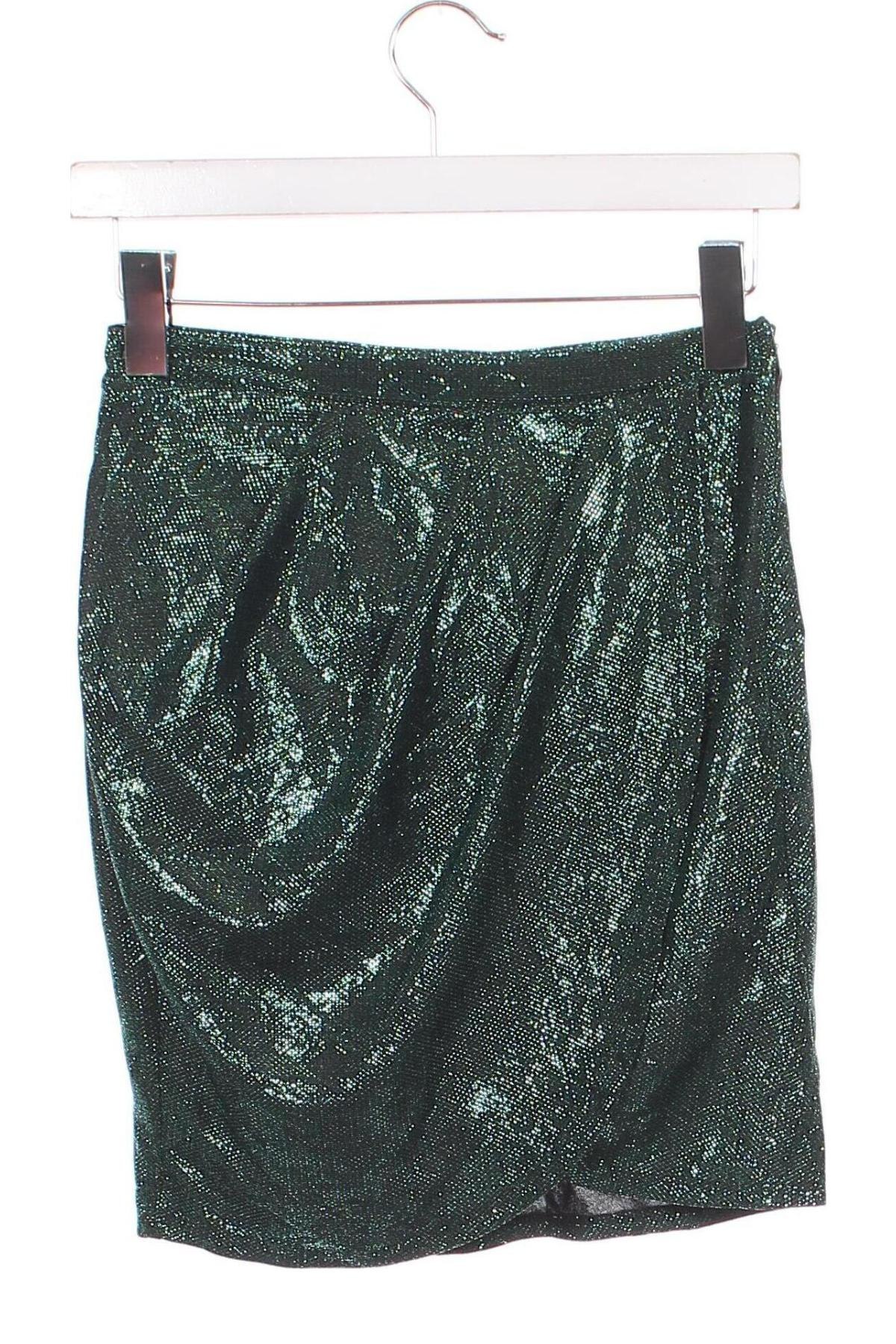 Fustă Nly One, Mărime XS, Culoare Verde, Preț 31,99 Lei