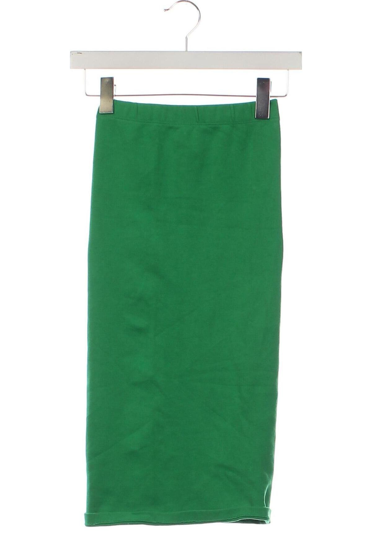 Fustă Zara, Mărime XS, Culoare Verde, Preț 44,99 Lei