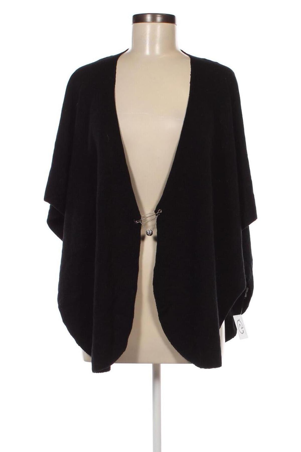 Poncho, Mărime M, Culoare Negru, Preț 38,99 Lei