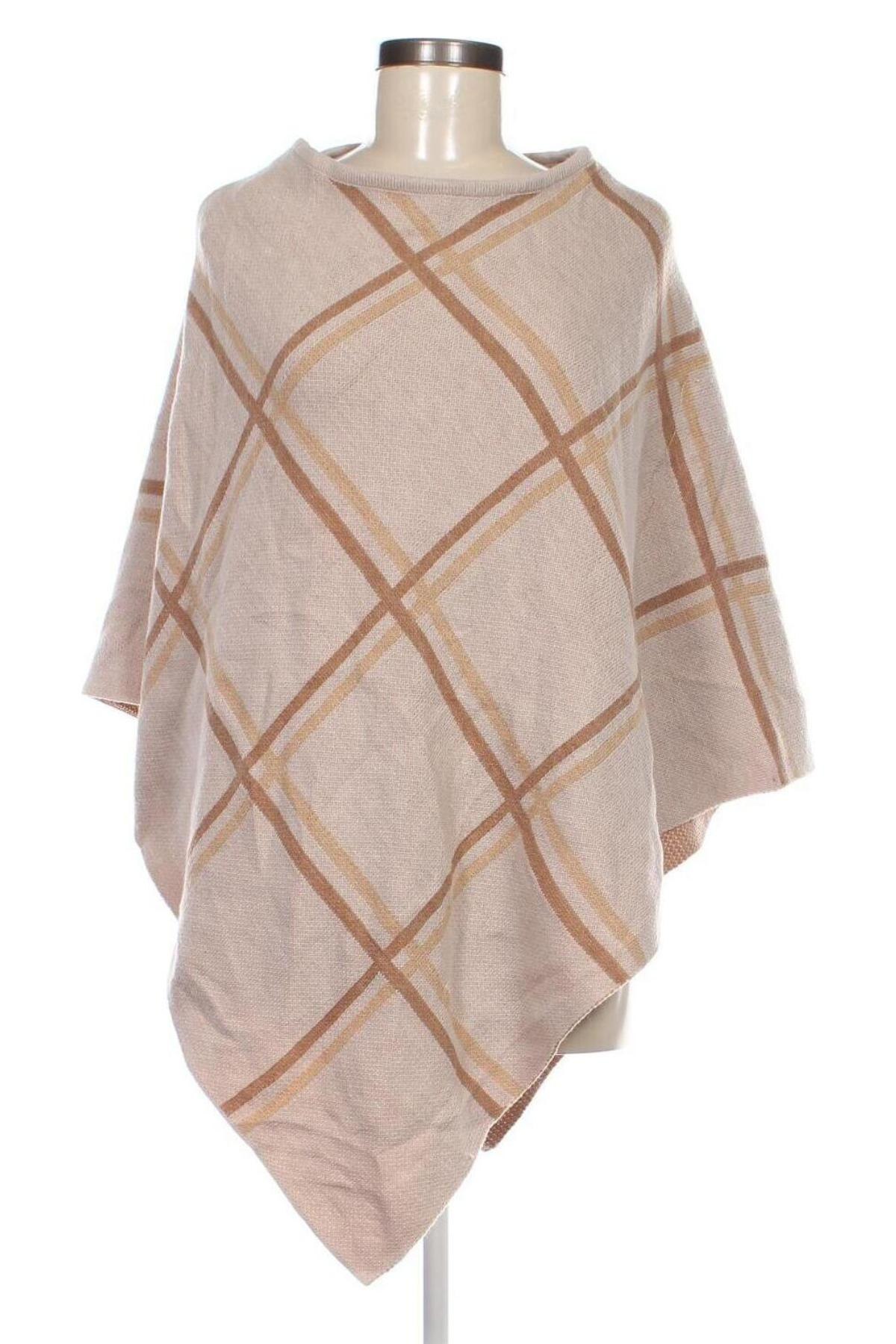 Poncho, Größe M, Farbe Beige, Preis 20,49 €