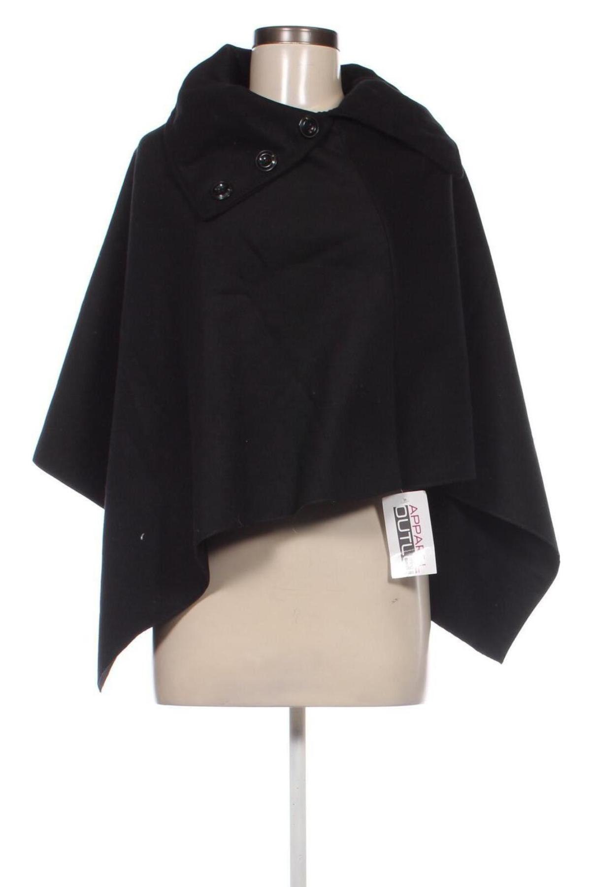 Poncho, Größe M, Farbe Schwarz, Preis € 16,49