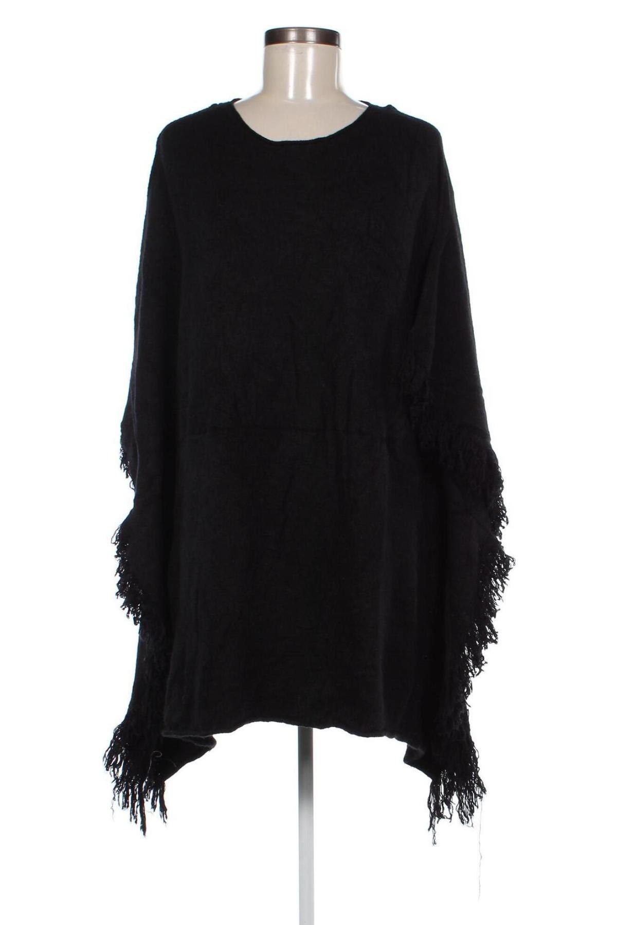 Poncho, Größe M, Farbe Schwarz, Preis € 13,99