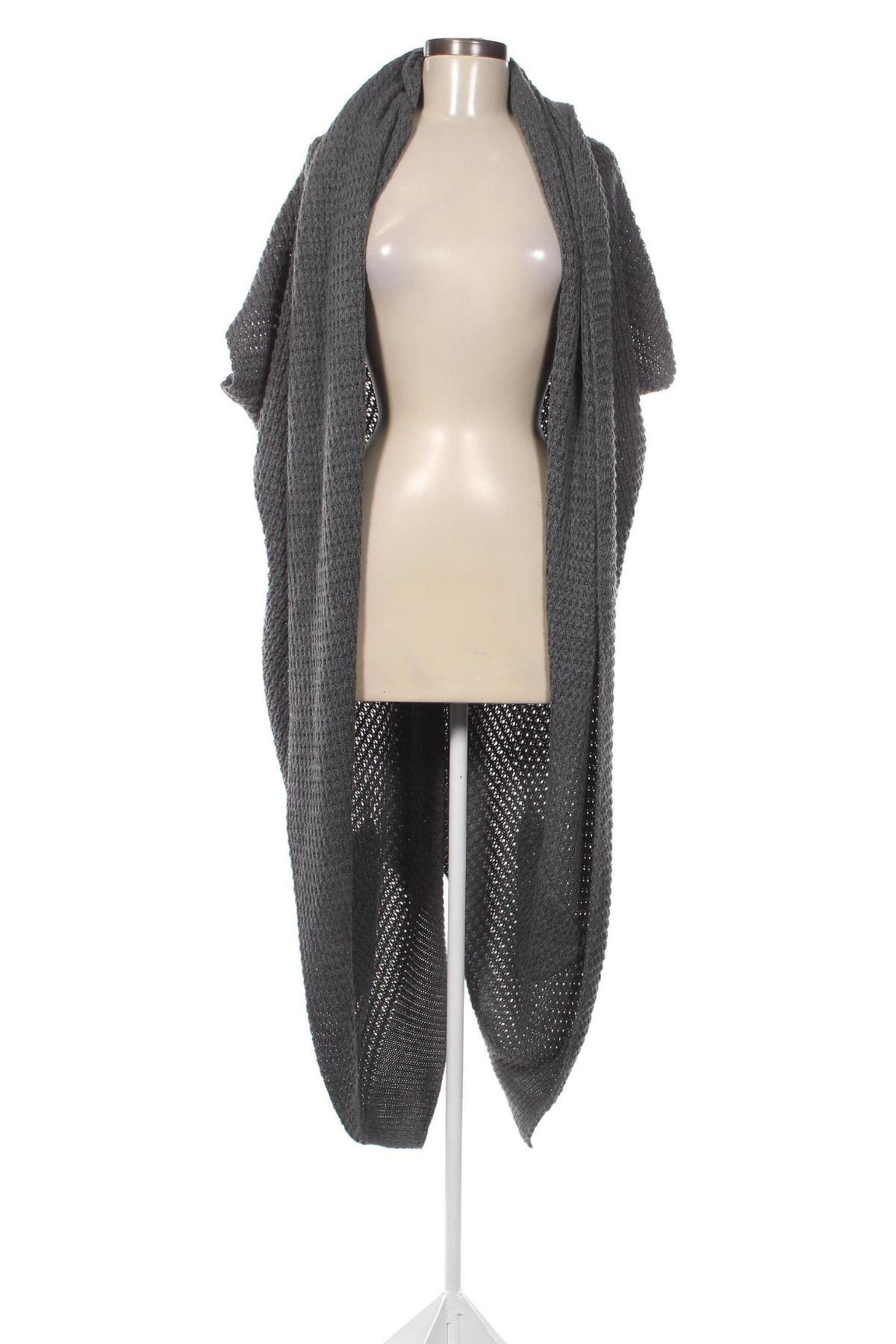 Poncho, Größe M, Farbe Grau, Preis € 10,99