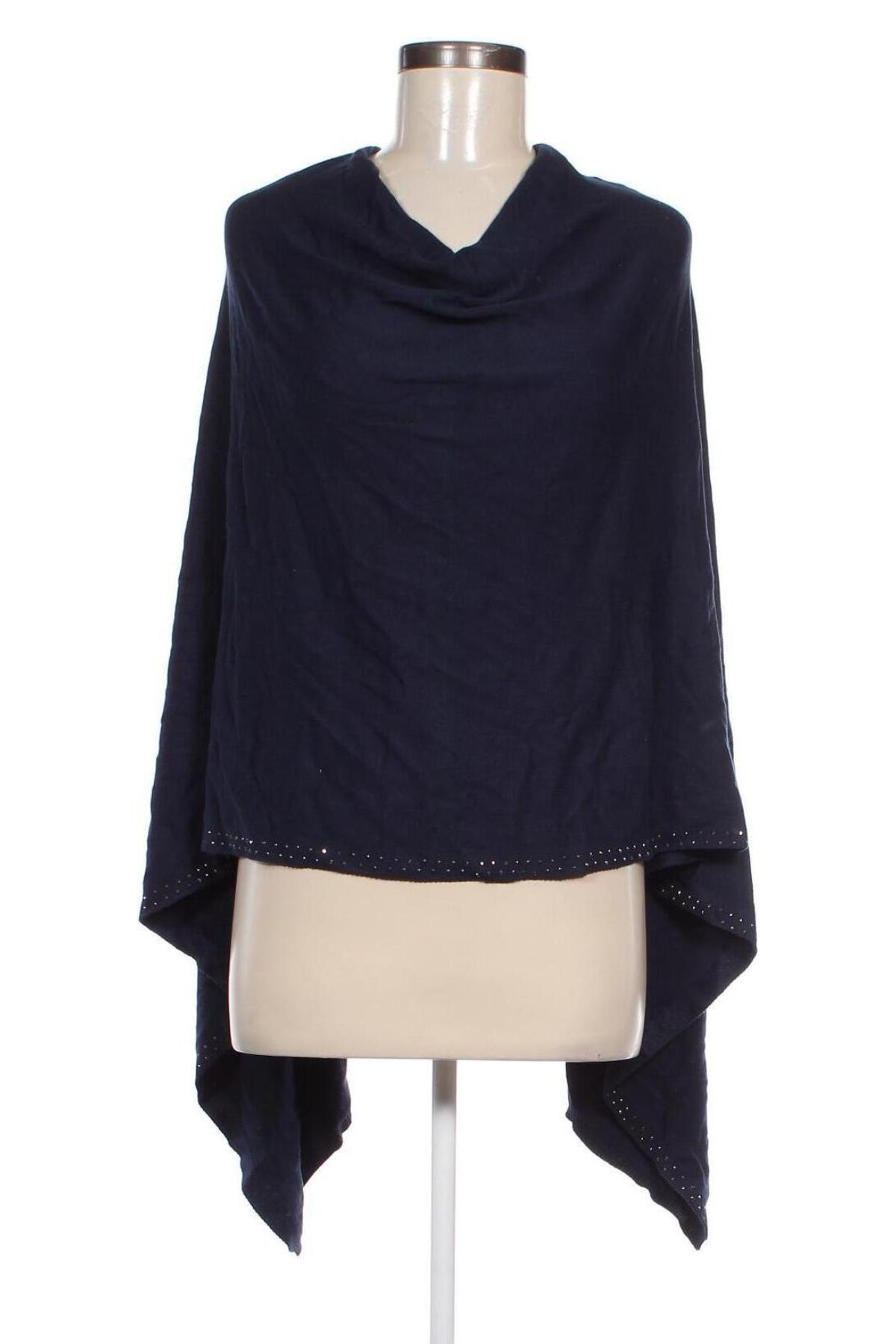 Poncho Bonita, Größe M, Farbe Blau, Preis € 8,49