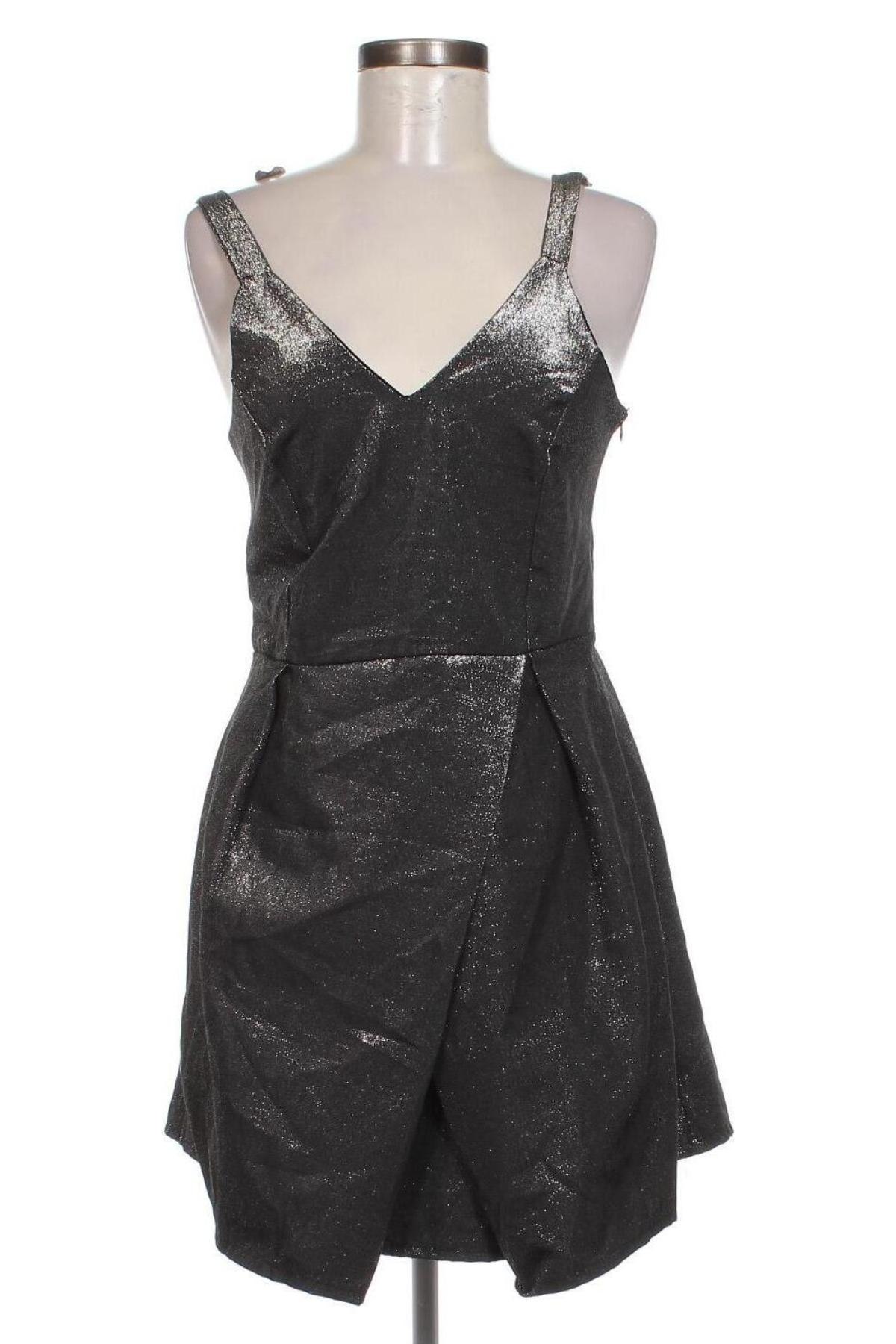 Kleid, Größe M, Farbe Silber, Preis € 8,49