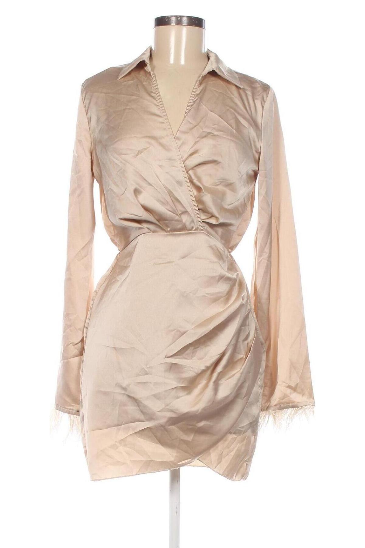 Kleid, Größe S, Farbe Beige, Preis 10,49 €