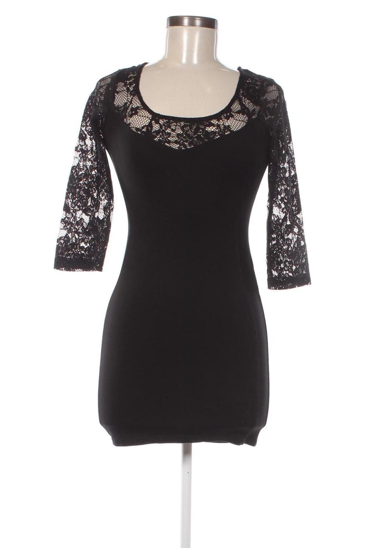 Rochie Bershka, Mărime M, Culoare Negru, Preț 40,99 Lei