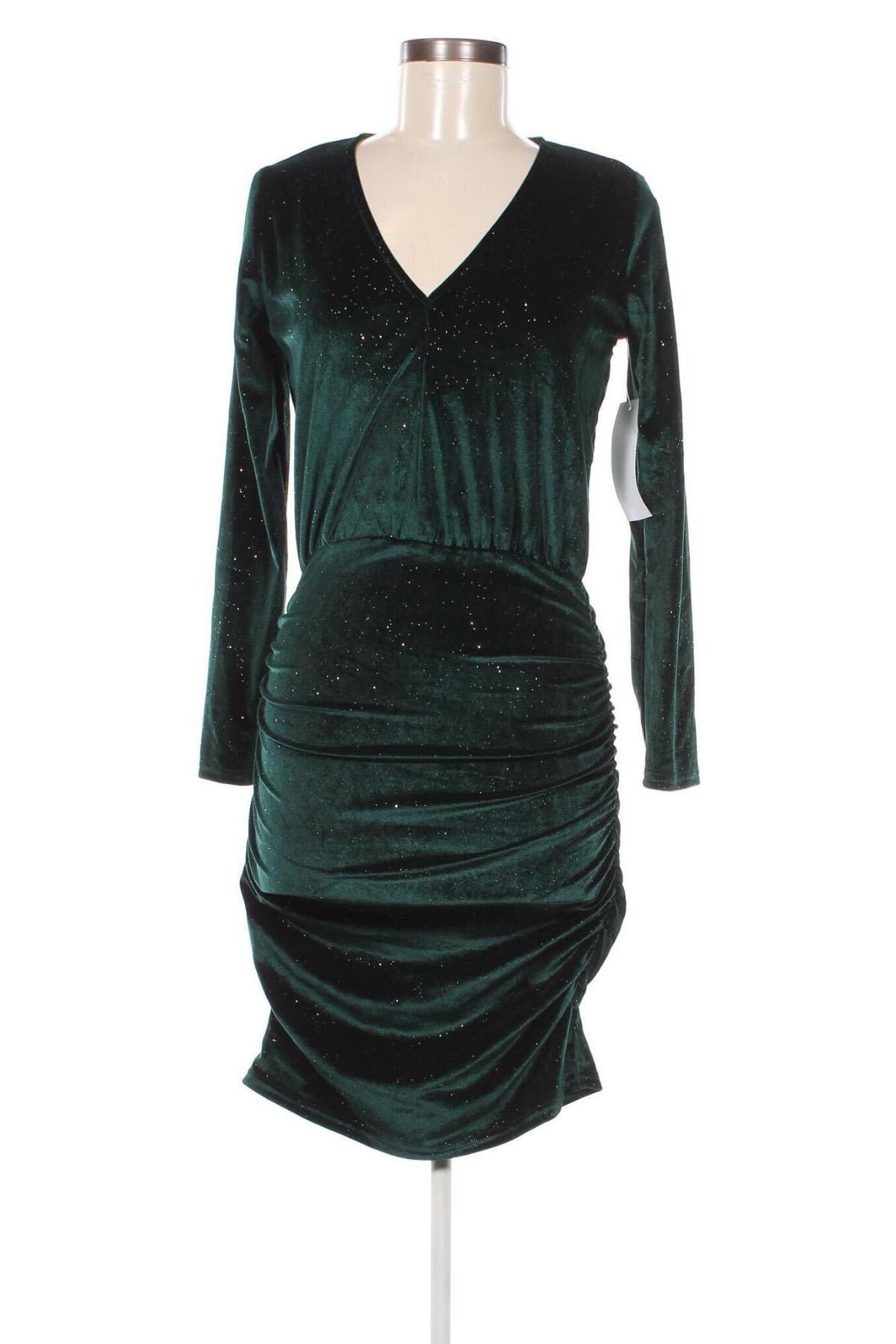 Rochie Bubbleroom, Mărime S, Culoare Verde, Preț 53,99 Lei