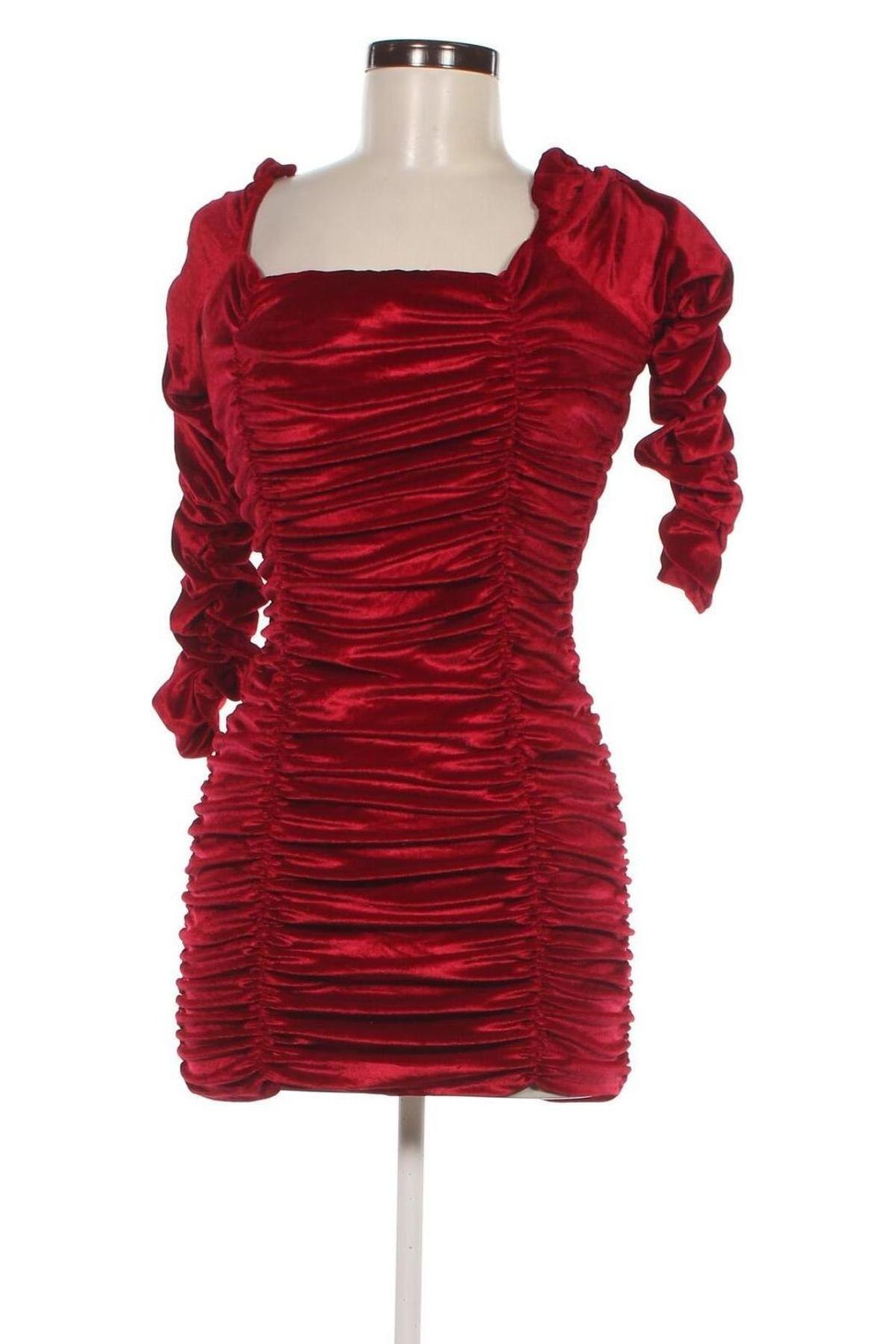 Kleid Chic, Größe S, Farbe Rot, Preis 16,49 €