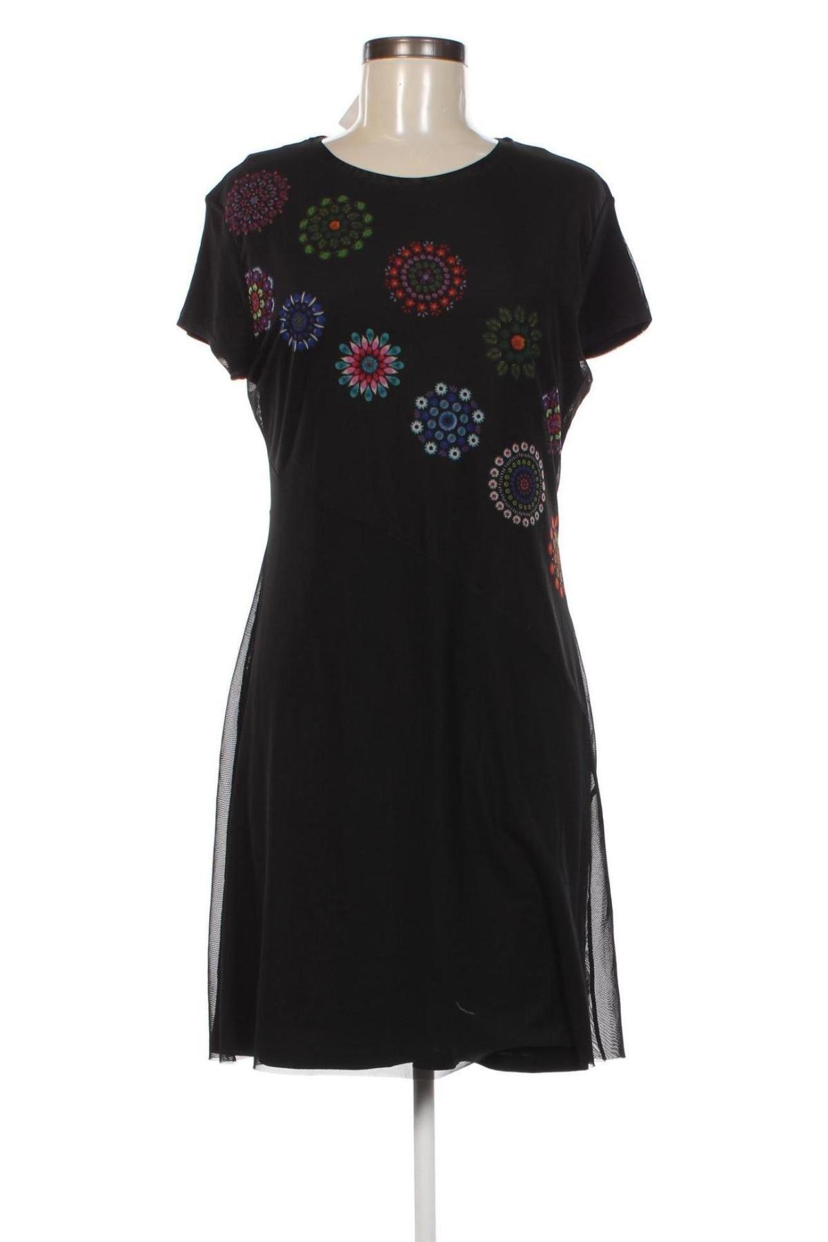 Φόρεμα Desigual, Μέγεθος XL, Χρώμα Μαύρο, Τιμή 74,99 €