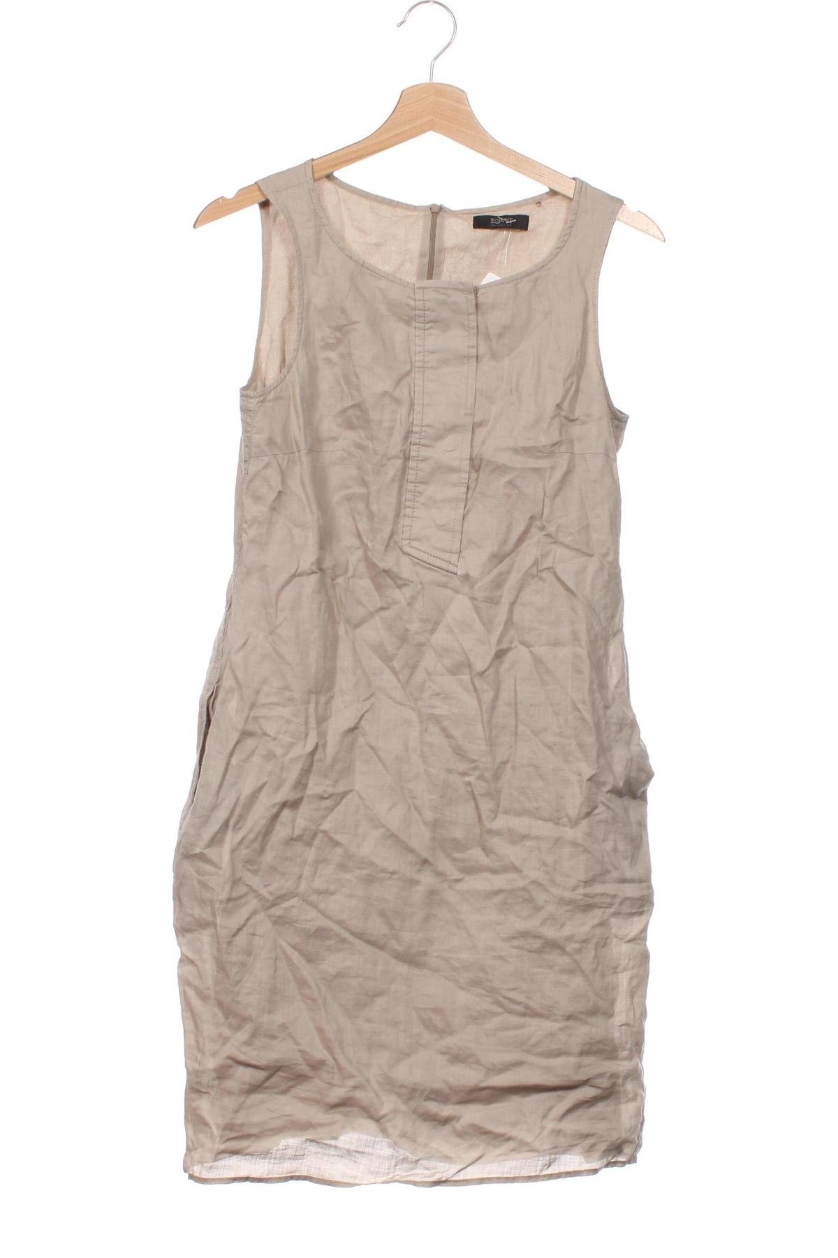 Kleid Esprit, Größe XS, Farbe Beige, Preis € 18,99