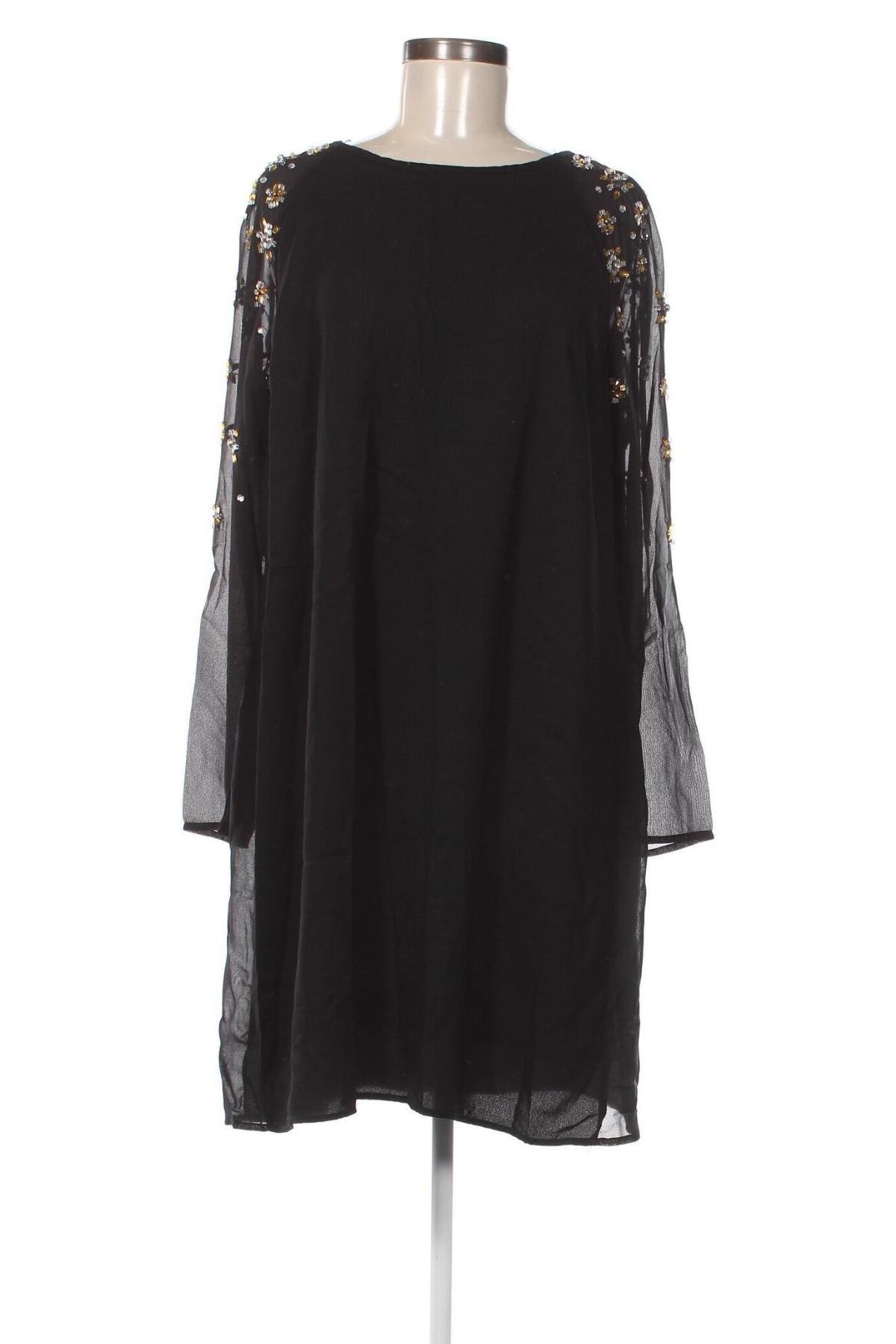 Rochie H&M, Mărime XL, Culoare Negru, Preț 44,99 Lei