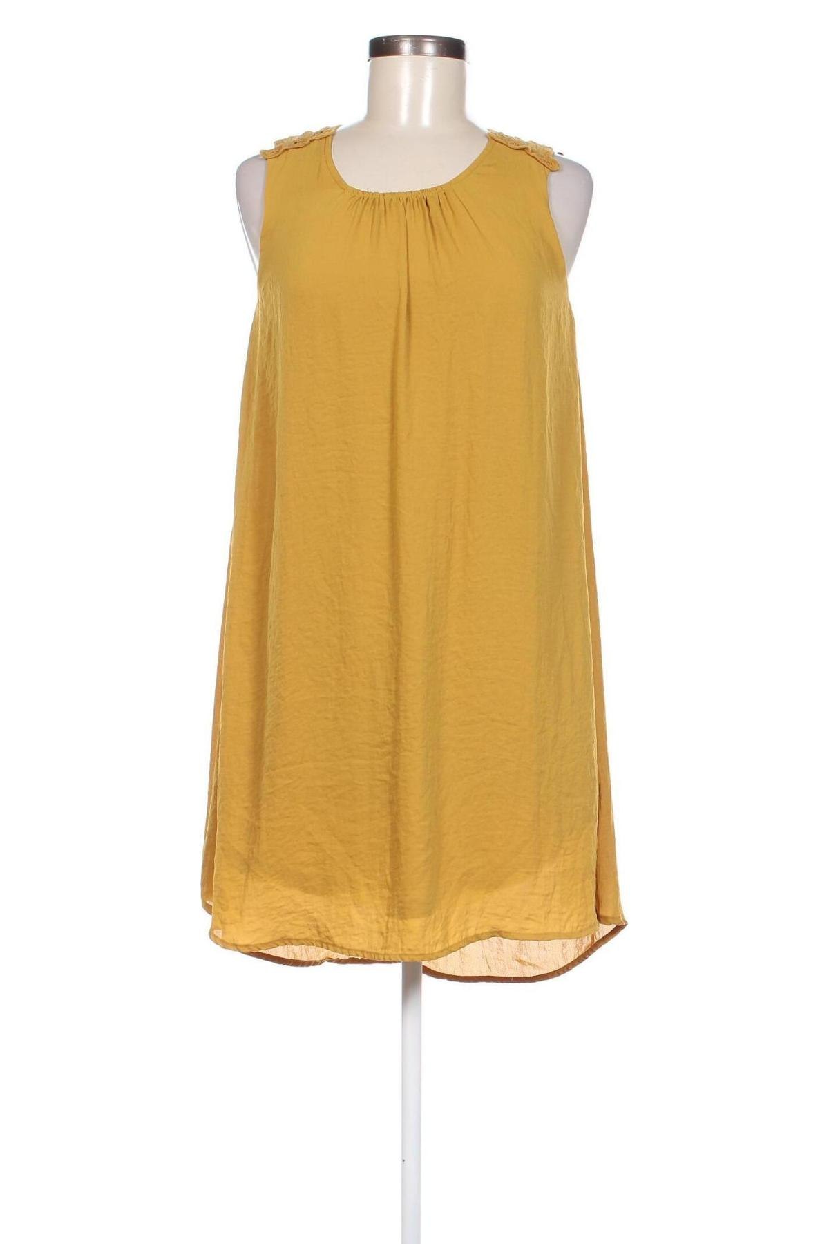 Kleid H&M Conscious Collection, Größe XS, Farbe Gelb, Preis € 13,99