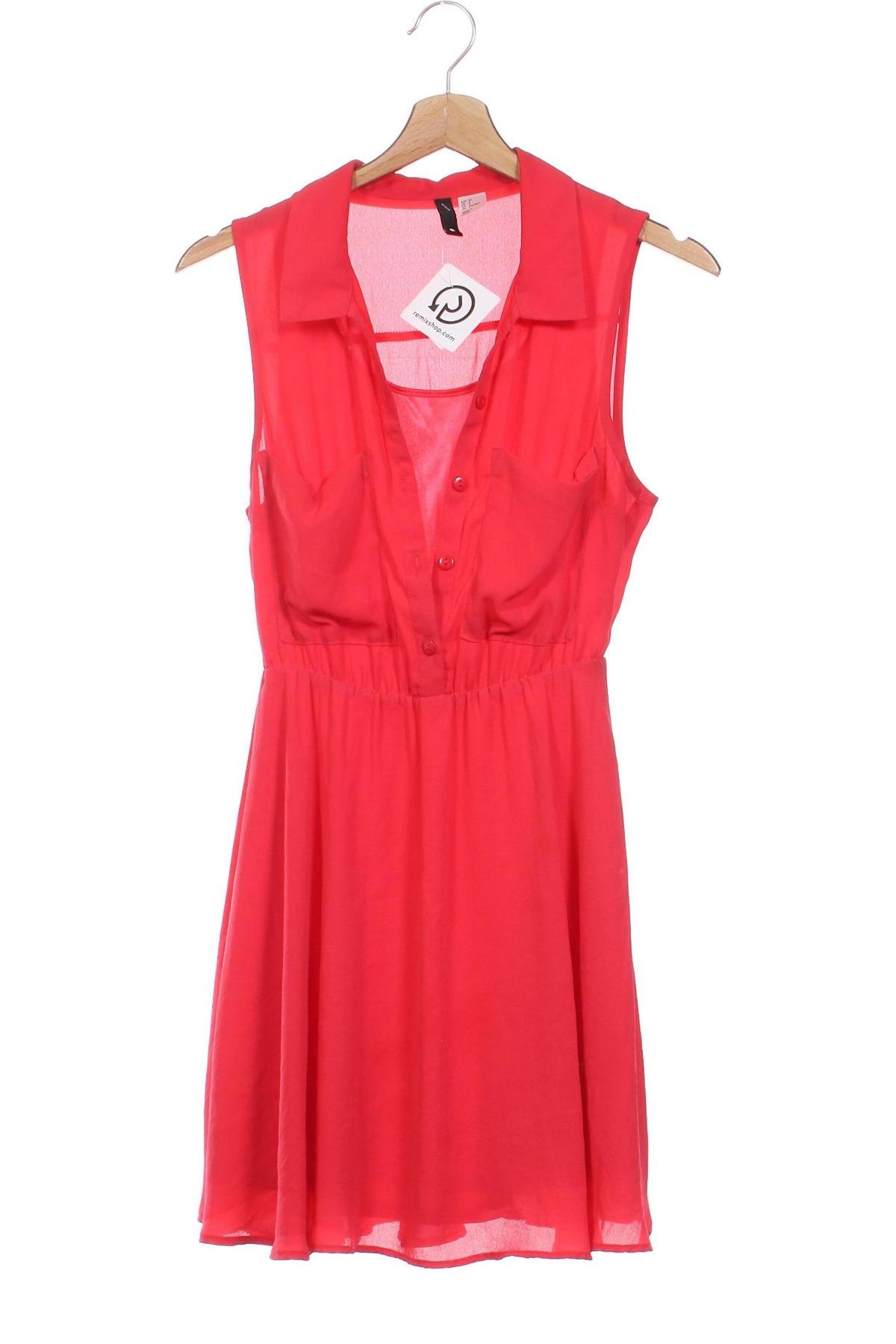 Kleid H&M Divided, Größe XS, Farbe Rot, Preis € 8,99