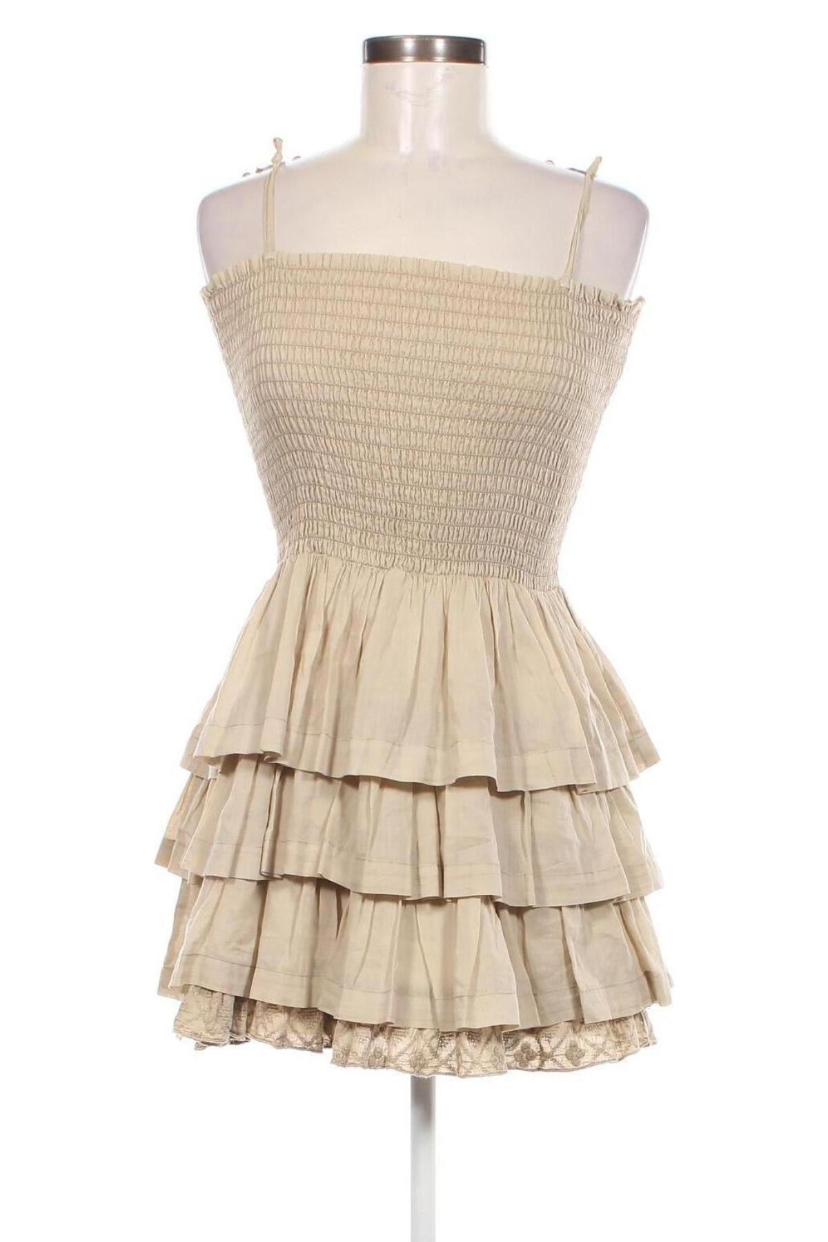 Kleid Heach Dolls by Silvian Heach, Größe L, Farbe Beige, Preis 8,08 €