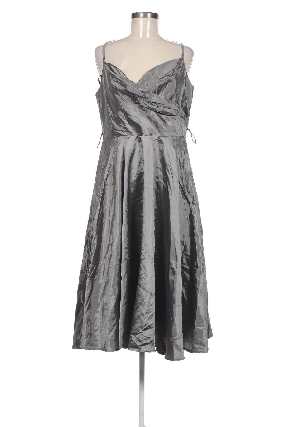 Kleid J. Taylor, Größe XL, Farbe Grau, Preis 38,49 €