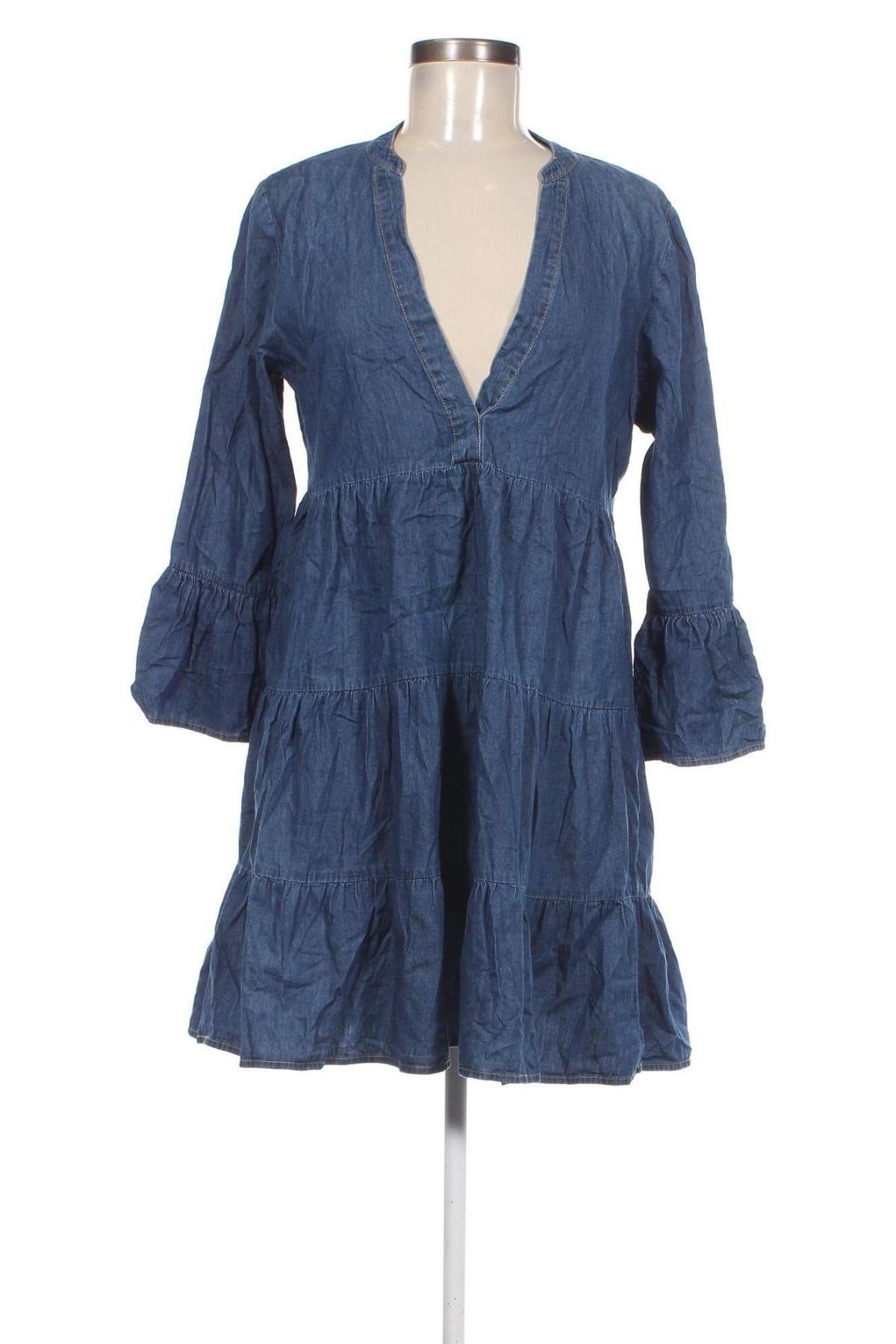 Kleid Jacqueline De Yong, Größe S, Farbe Blau, Preis € 6,49