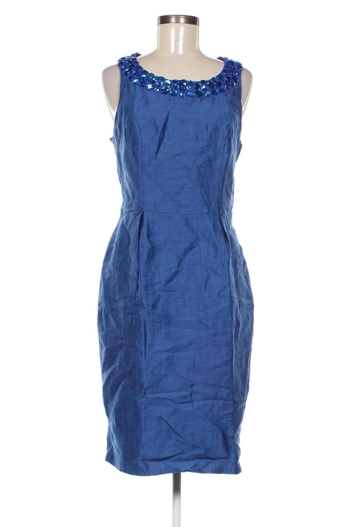 Kleid Kaliko, Größe M, Farbe Blau, Preis 31,00 €