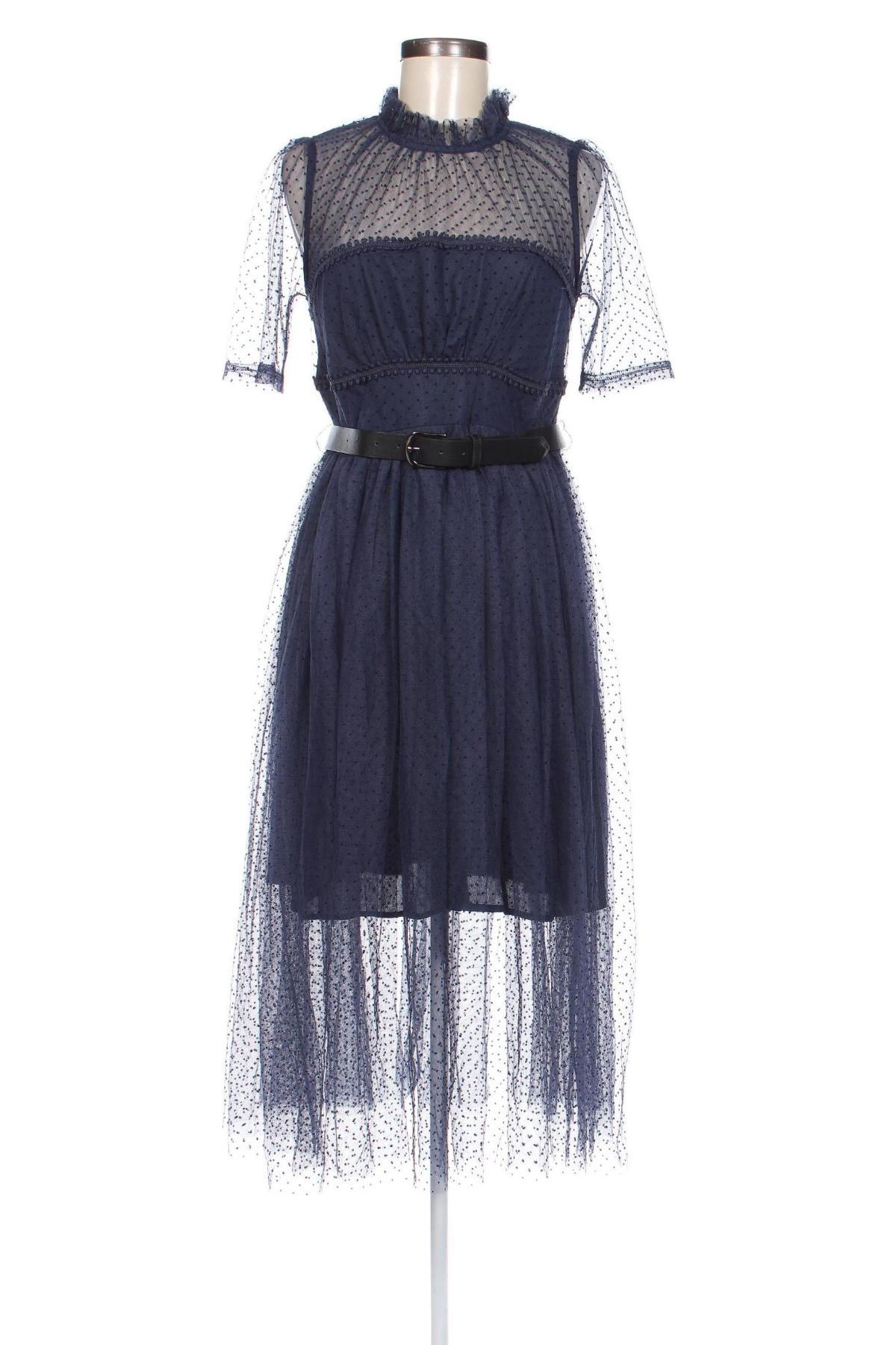 Kleid Karen Millen, Größe M, Farbe Blau, Preis € 142,49