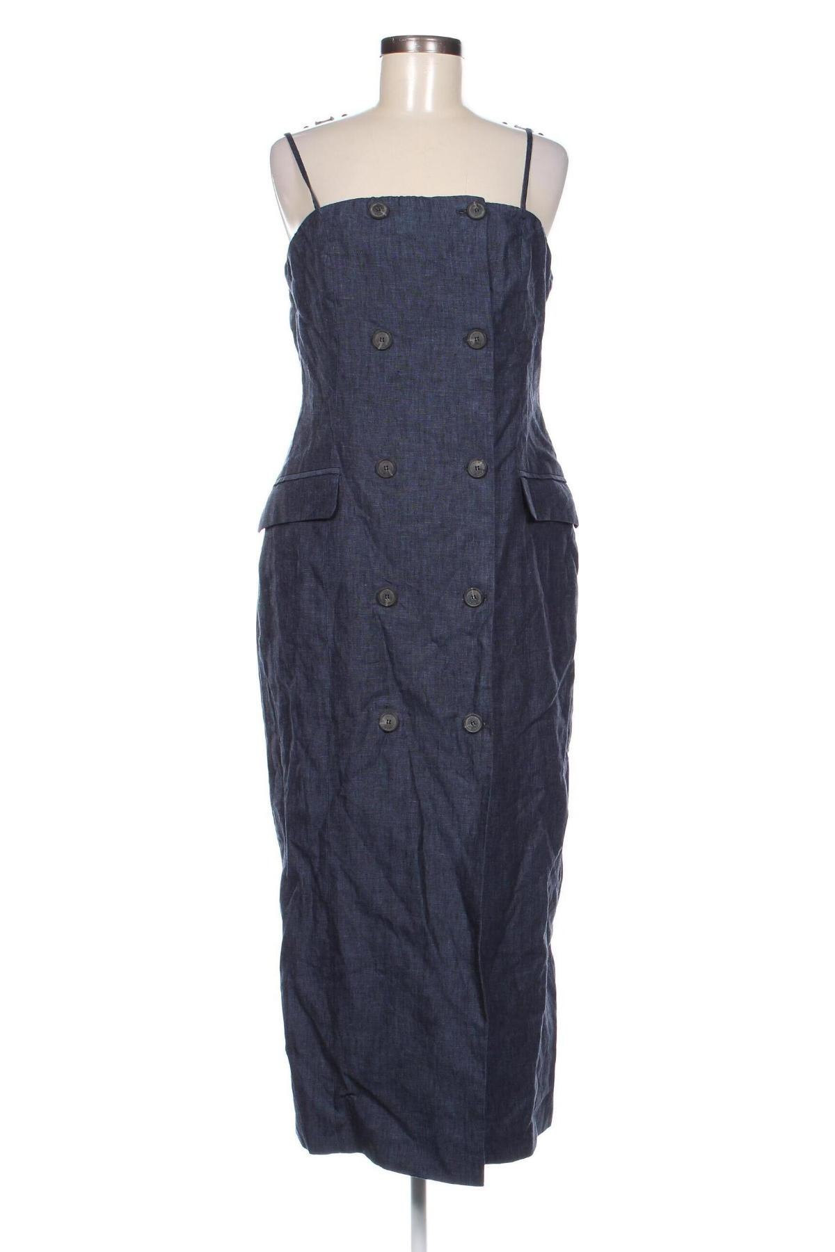 Kleid Karen Millen, Größe L, Farbe Blau, Preis € 110,99