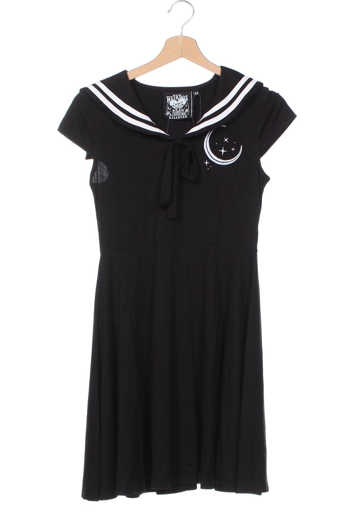 Kleid Killstar, Größe XS, Farbe Schwarz, Preis € 30,99