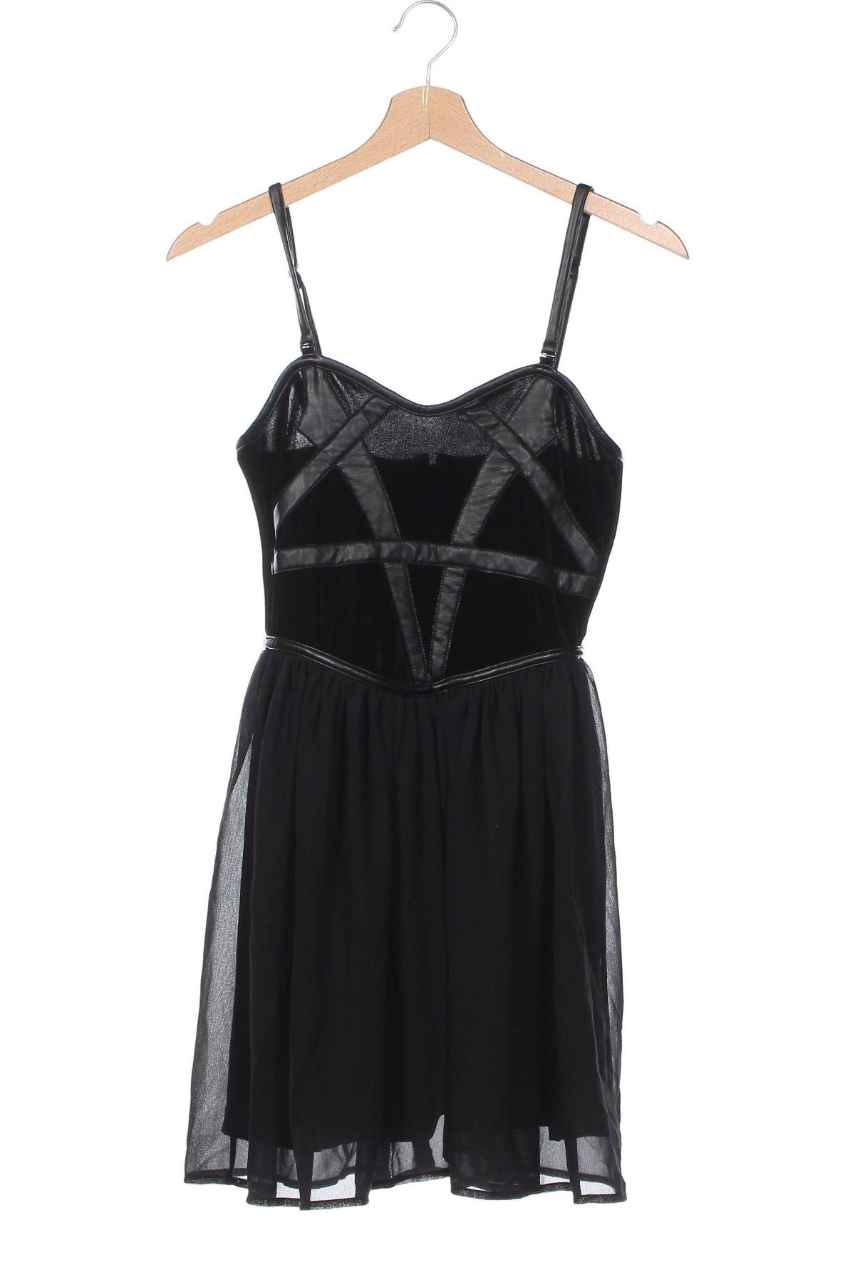 Kleid Killstar, Größe XS, Farbe Schwarz, Preis 41,99 €