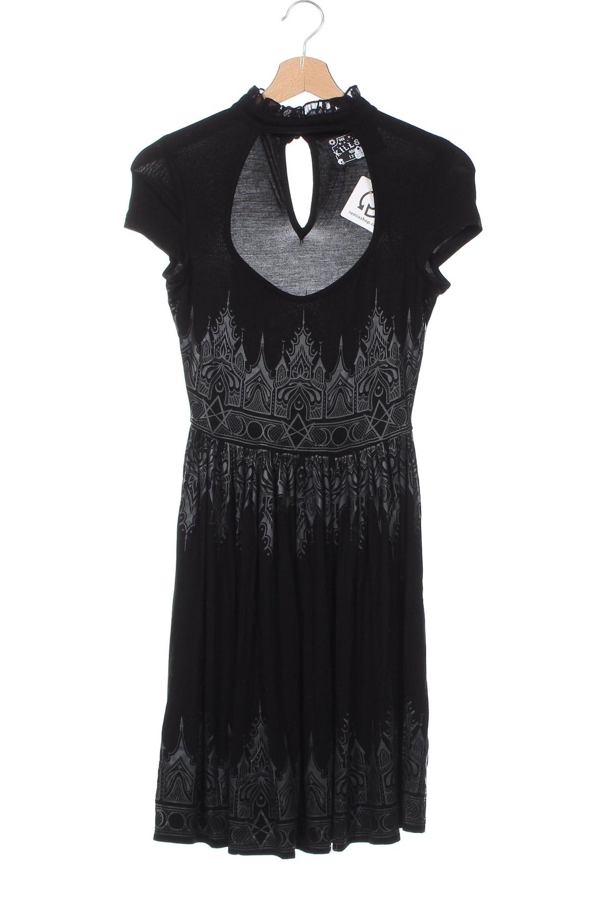 Rochie Killstar, Mărime XS, Culoare Negru, Preț 206,99 Lei