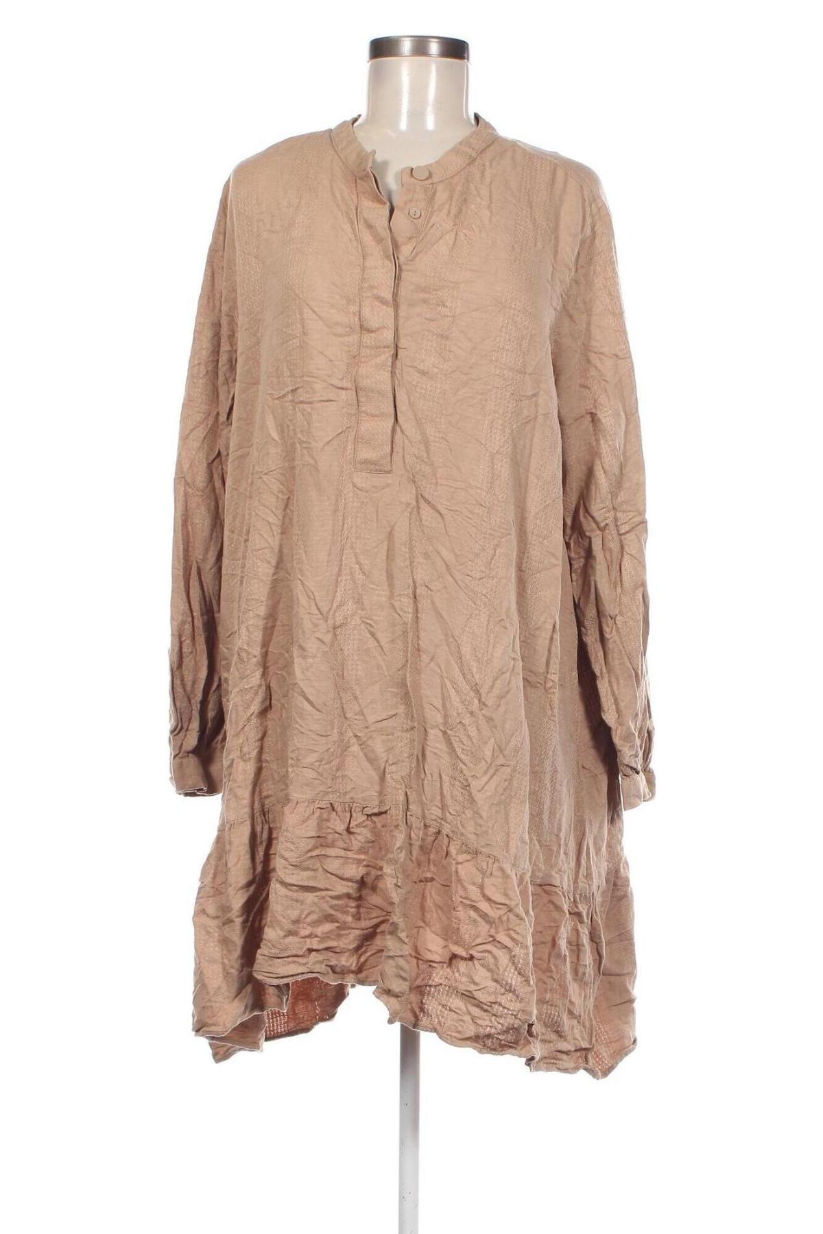 Kleid LC Waikiki, Größe L, Farbe Beige, Preis 9,49 €