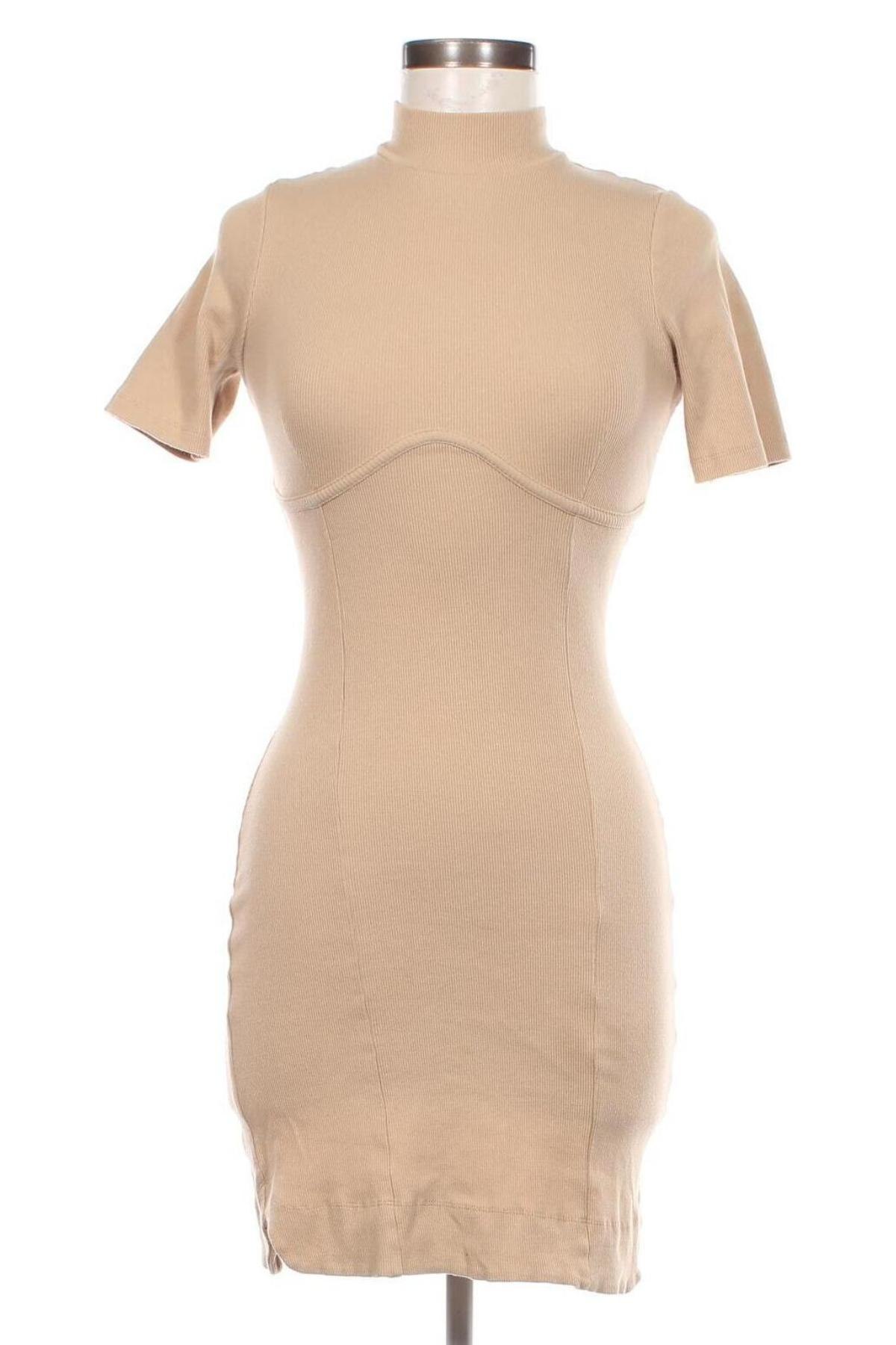 Kleid LeGer By Lena Gercke X About you, Größe S, Farbe Beige, Preis € 16,49