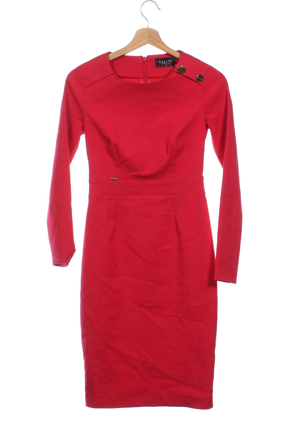 Kleid Mohito, Größe XXS, Farbe Rot, Preis € 23,59