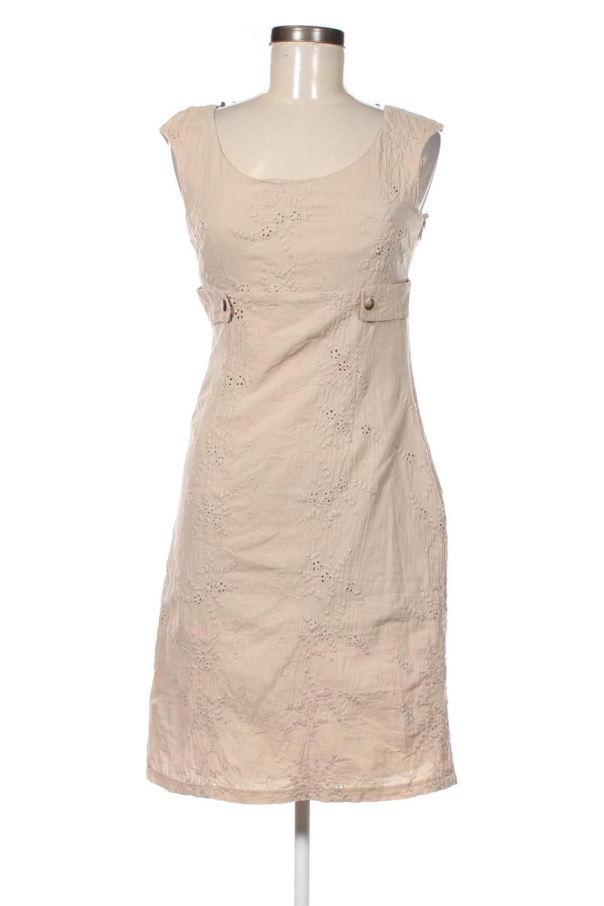 Kleid NS Inisess, Größe M, Farbe Beige, Preis 29,99 €