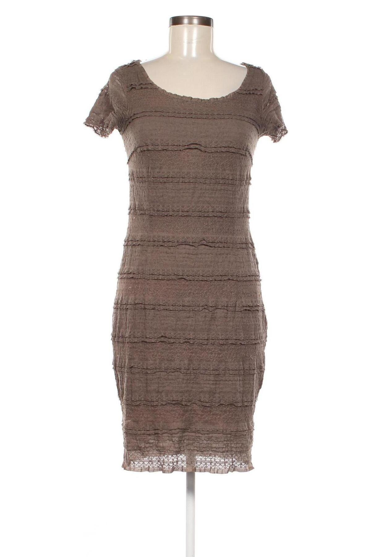 Kleid Piu & Piu, Größe M, Farbe Beige, Preis € 29,99