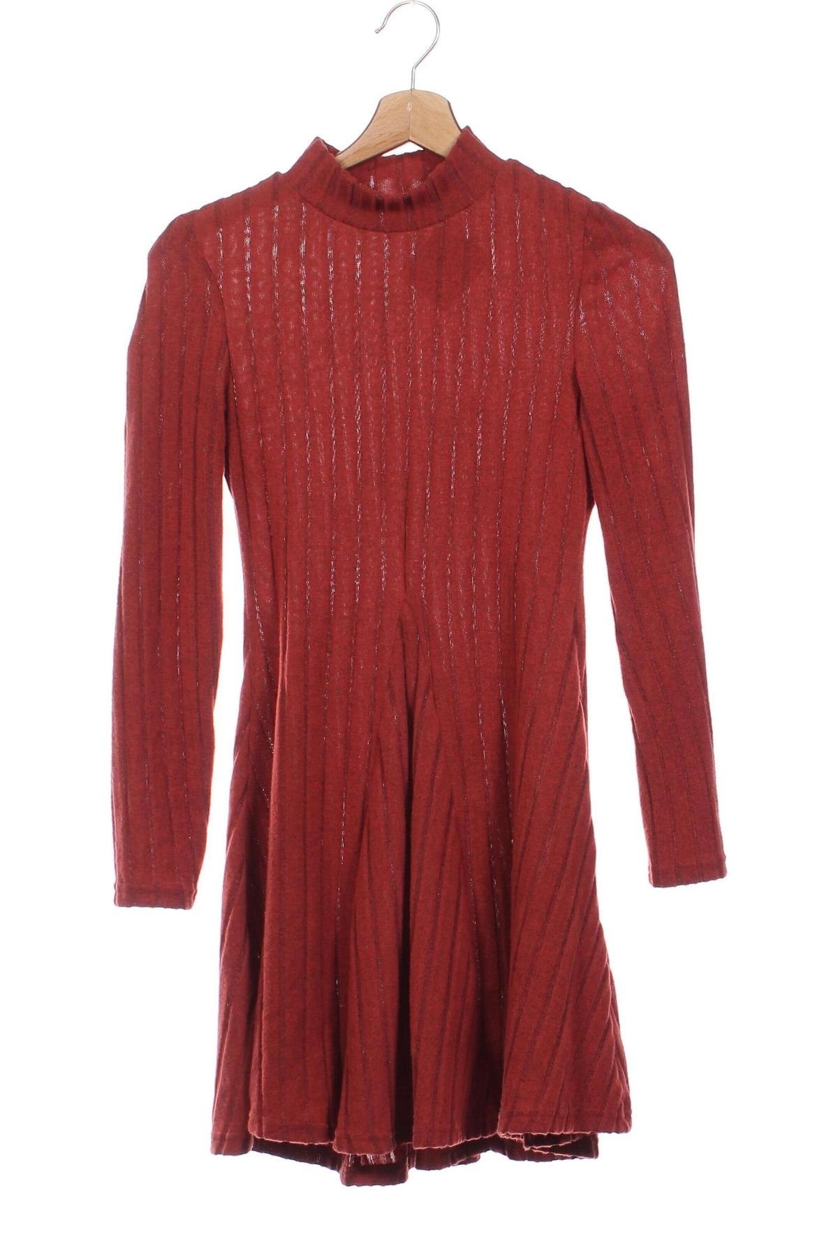 Kleid SHEIN, Größe XS, Farbe Braun, Preis 8,49 €