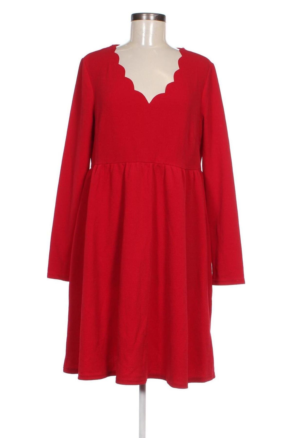 Kleid SHEIN, Größe L, Farbe Rot, Preis 9,49 €