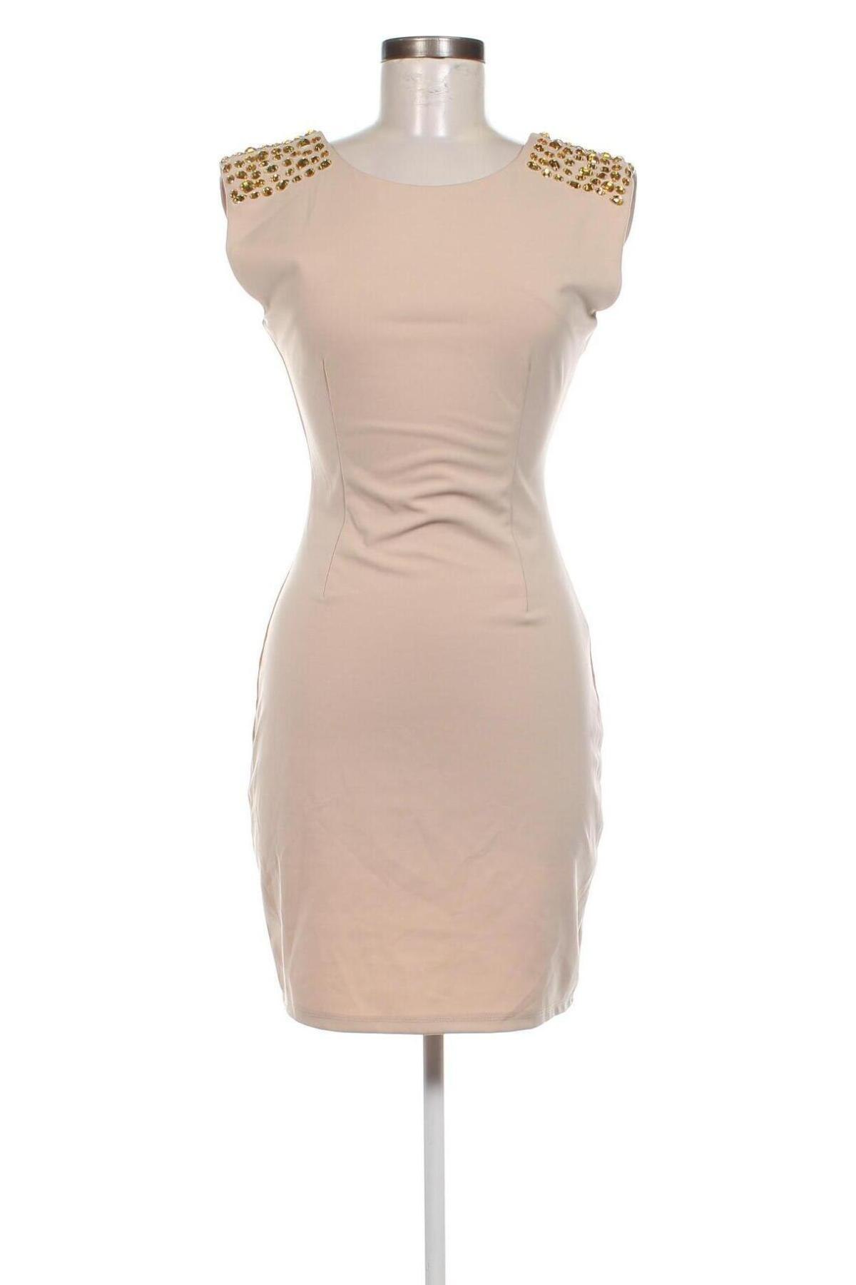 Kleid Soky & Soka, Größe L, Farbe Beige, Preis 7,49 €