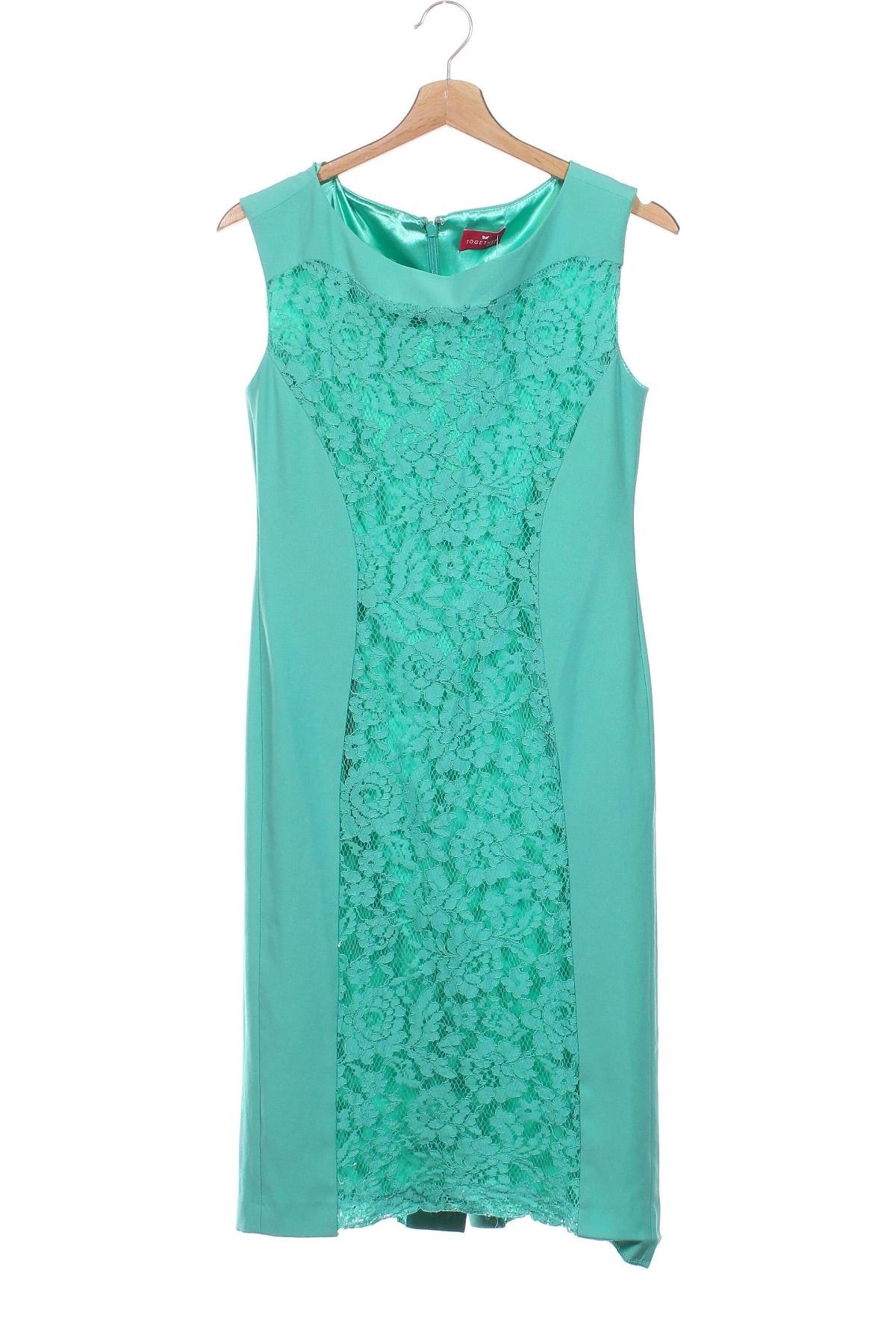 Rochie Together, Mărime XS, Culoare Verde, Preț 147,96 Lei