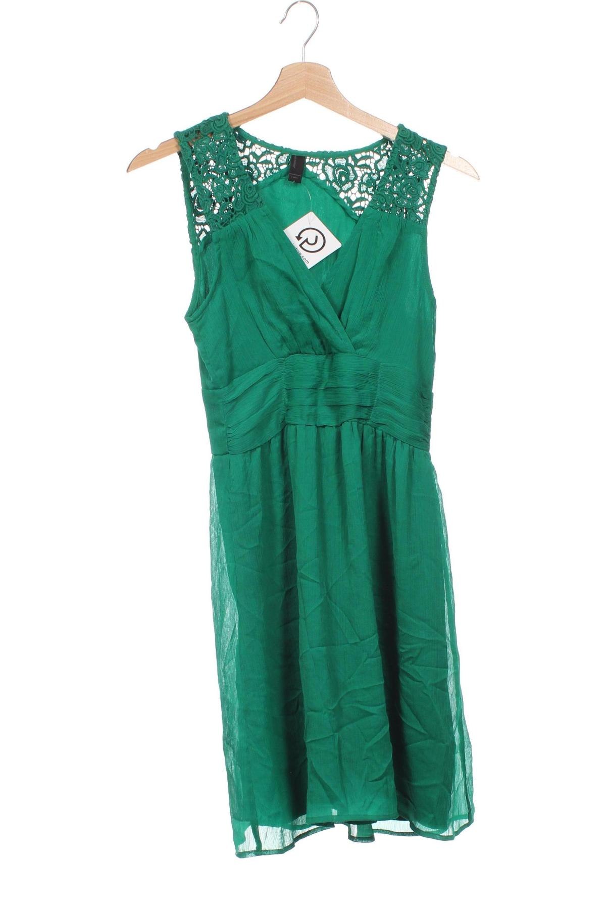 Rochie Vero Moda, Mărime XS, Culoare Verde, Preț 44,99 Lei