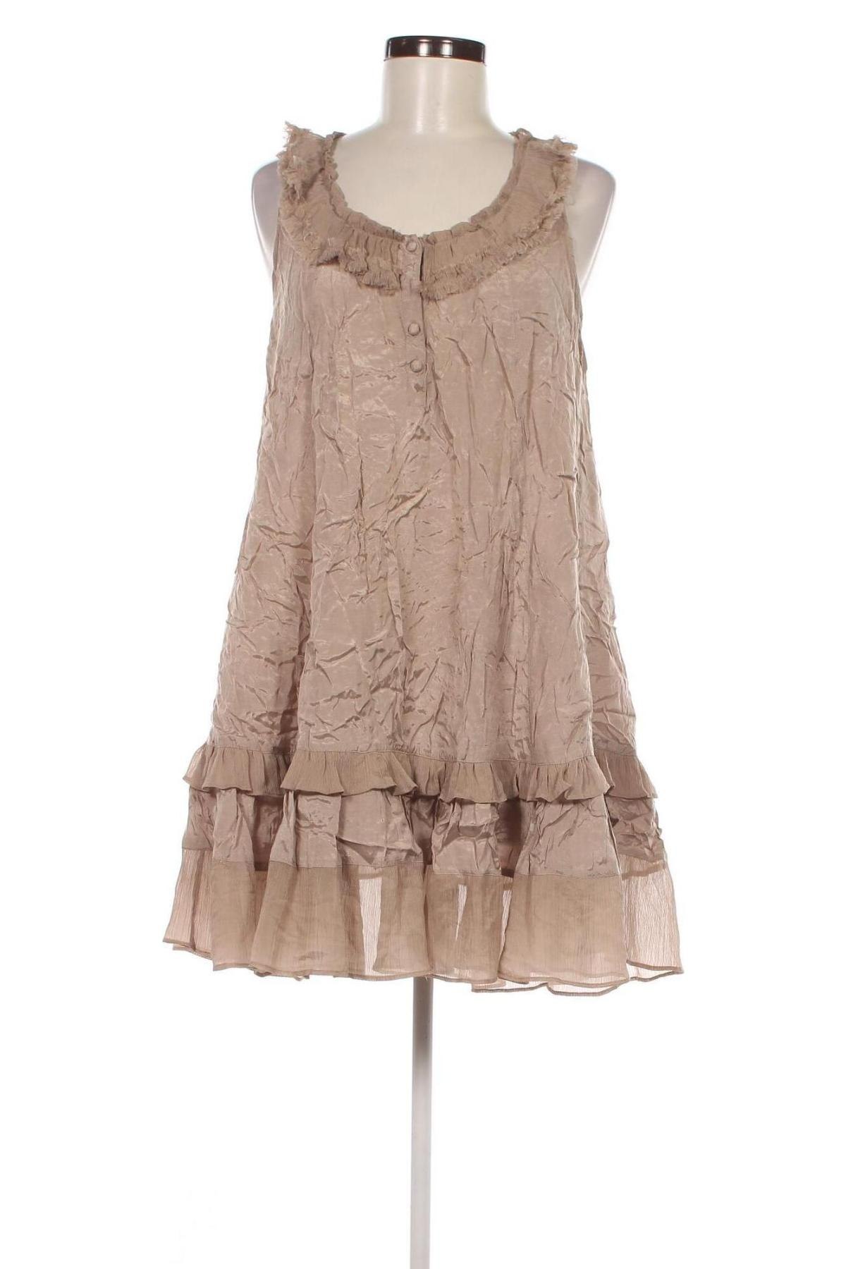 Kleid Vero Moda, Größe M, Farbe Beige, Preis 13,49 €