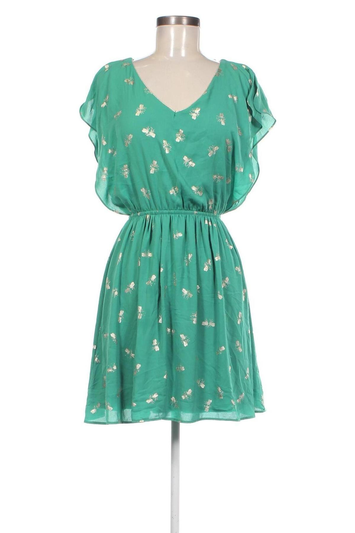 Kleid Vintage, Größe S, Farbe Grün, Preis 14,99 €