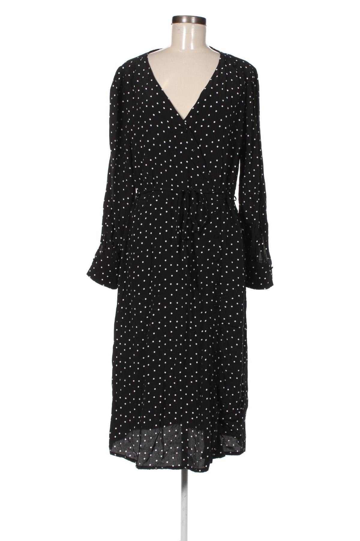 Kleid Waikiki, Größe XL, Farbe Schwarz, Preis 13,99 €