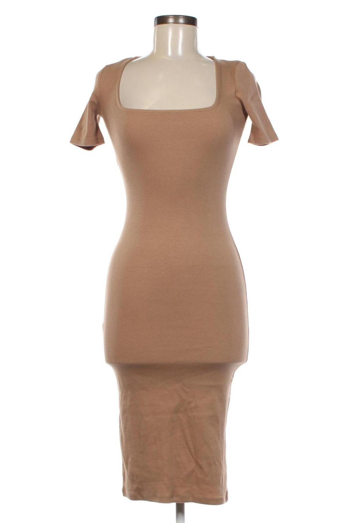 Kleid Zara, Größe S, Farbe Braun, Preis 17,99 €