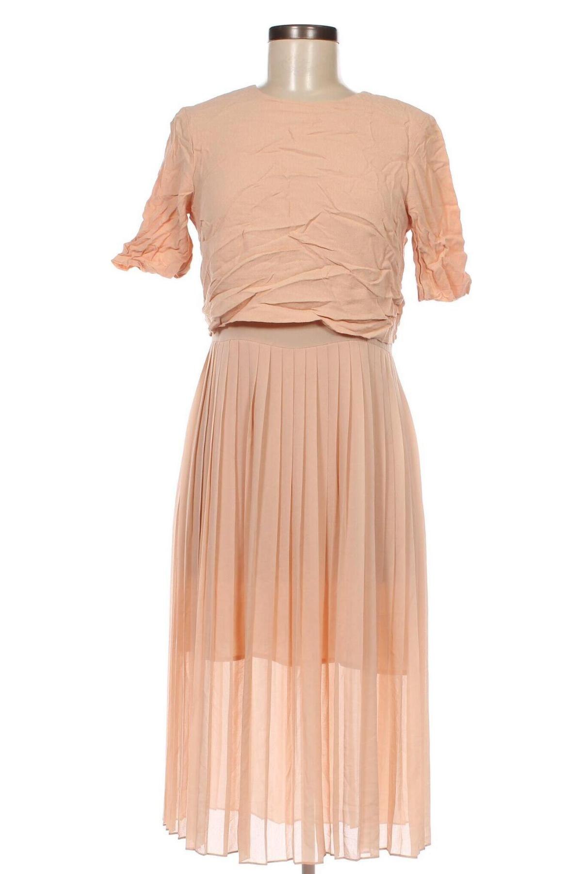 Kleid Zara, Größe M, Farbe Beige, Preis € 12,49