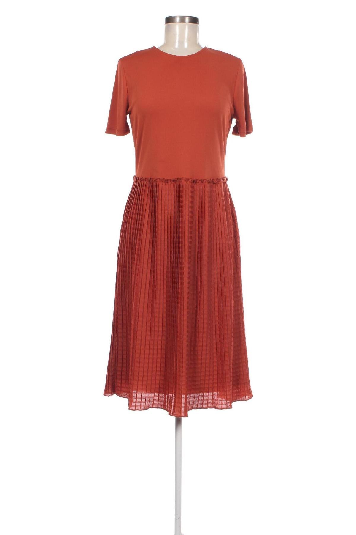 Kleid Zara, Größe S, Farbe Braun, Preis 10,49 €