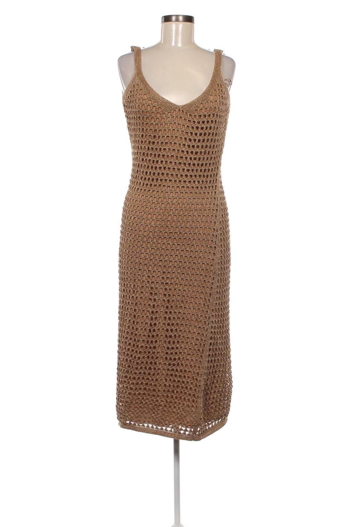 Kleid Zara, Größe S, Farbe Braun, Preis 27,49 €