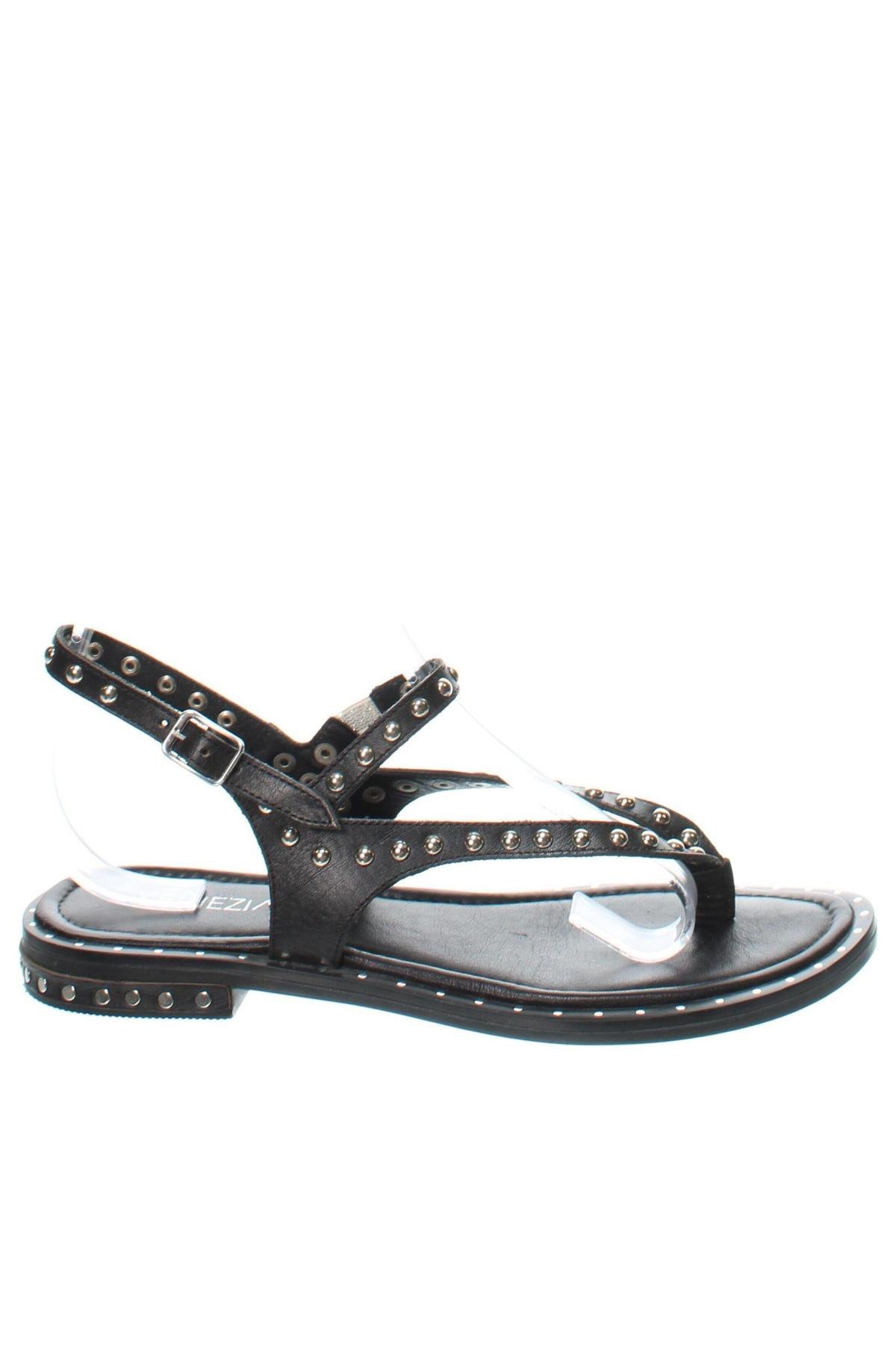 Sandalen Venezia, Größe 39, Farbe Schwarz, Preis 19,49 €