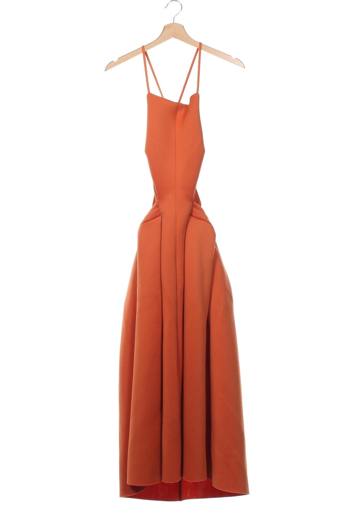 Latzkleid ASOS, Größe XS, Farbe Orange, Preis 41,49 €