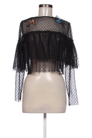 Damen Shirt Bershka, Größe M, Farbe Schwarz, Preis € 9,72