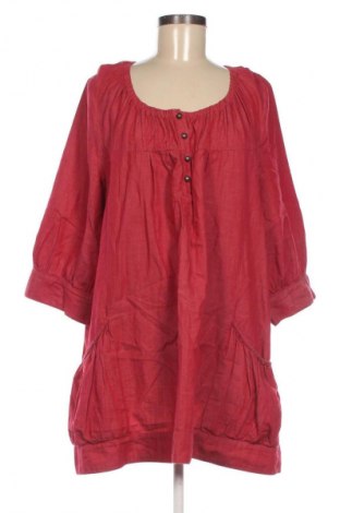 Damen Shirt Big & Chic, Größe 3XL, Farbe Rot, Preis 9,72 €